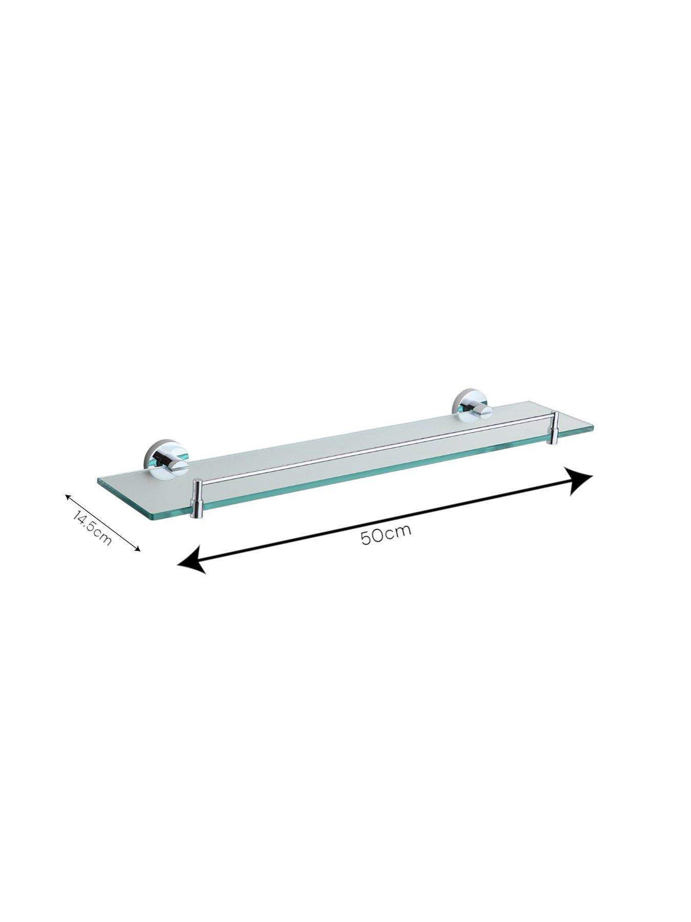 Image 2 of 2 of Showerdrape Modernity Vanity Shelf Chrome