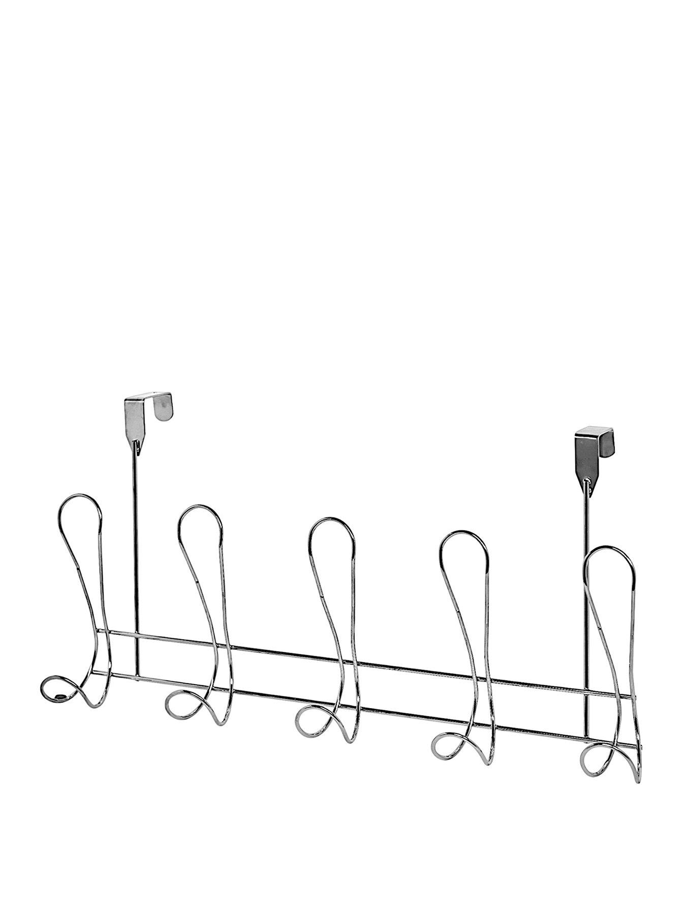 undefined Lyrical Over Door Hook Chrome