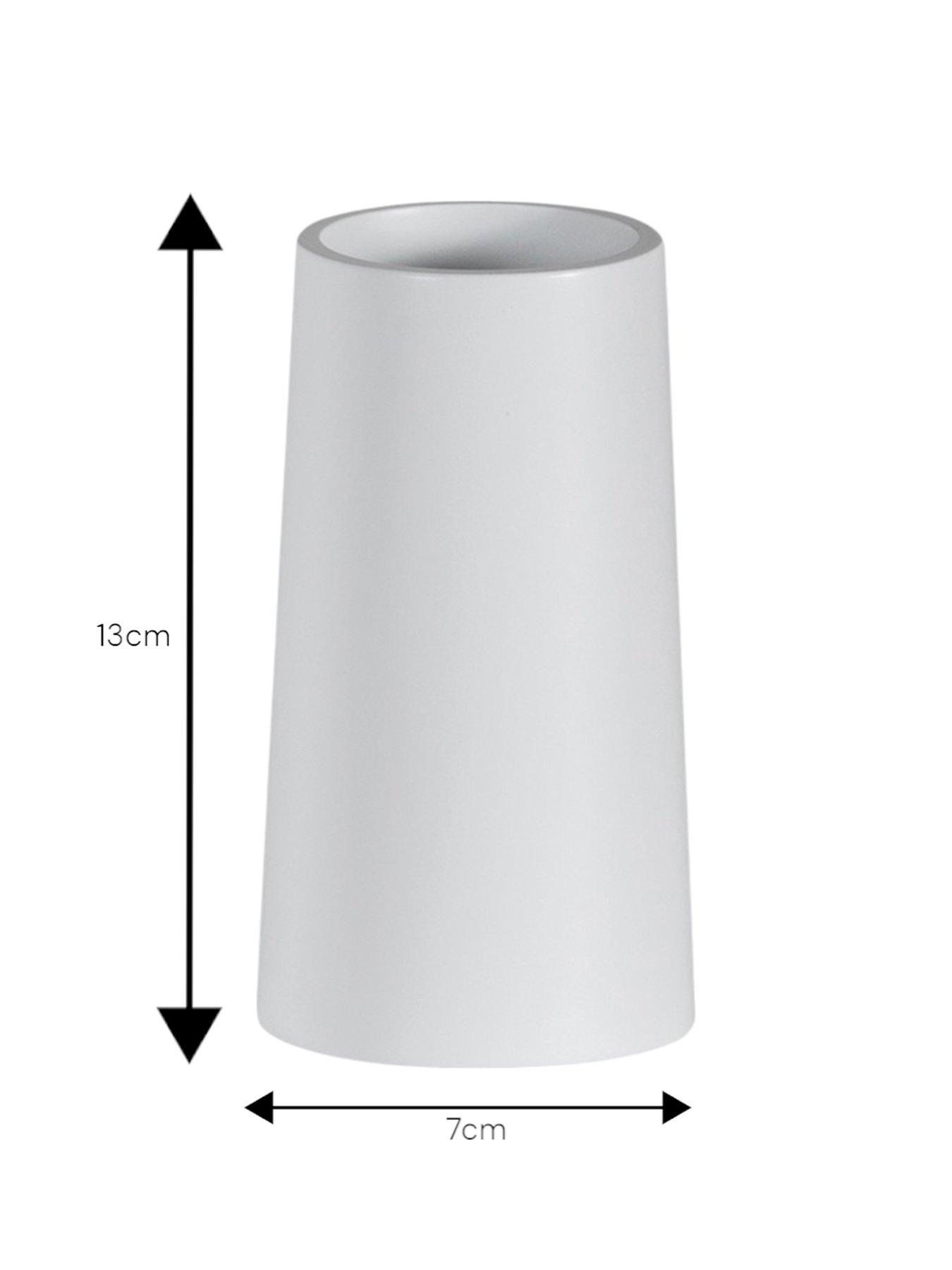 Image 7 of 7 of Showerdrape Alto White 3pc Set