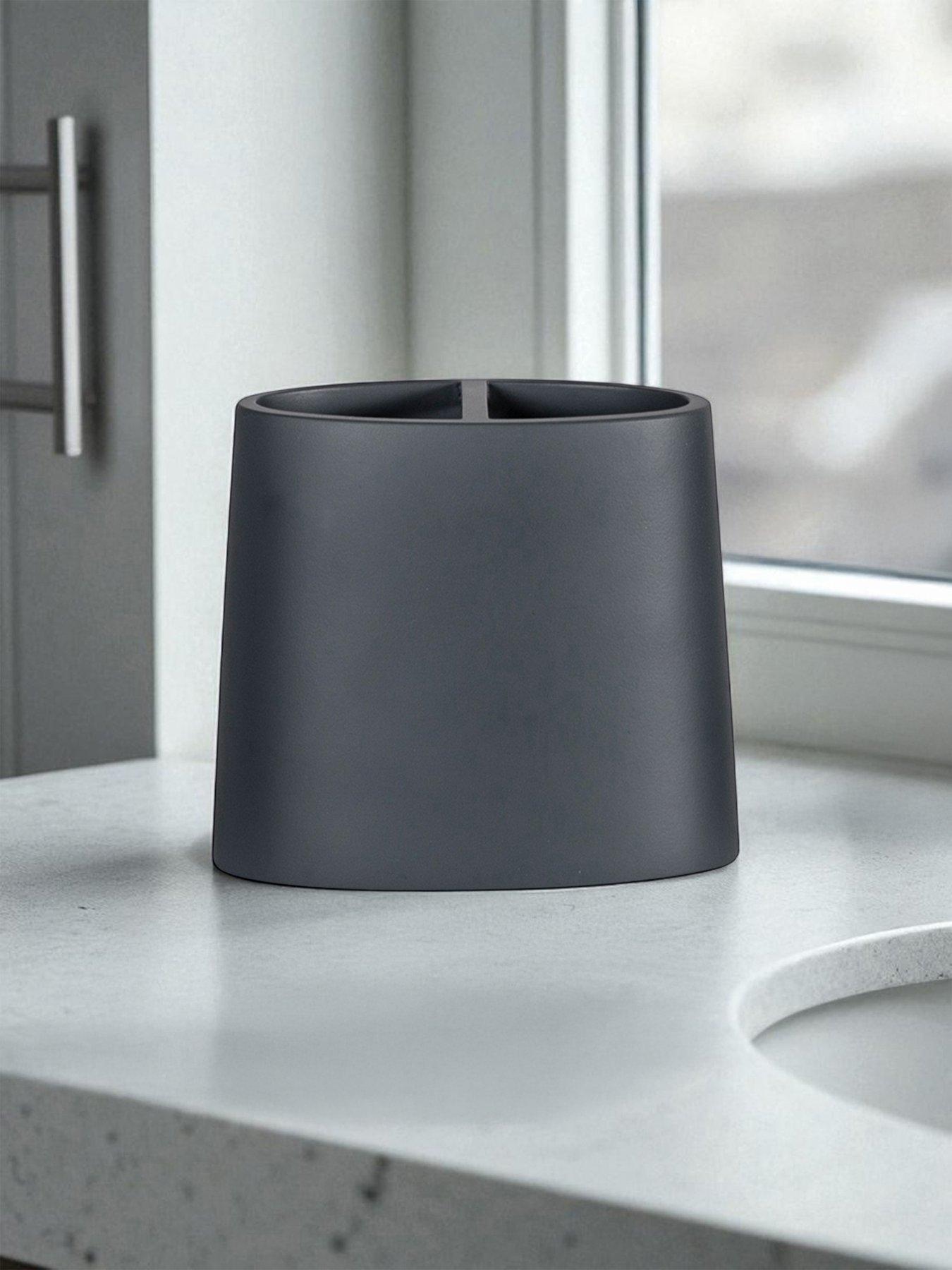 Showerdrape Alto White Toothbrush Holder