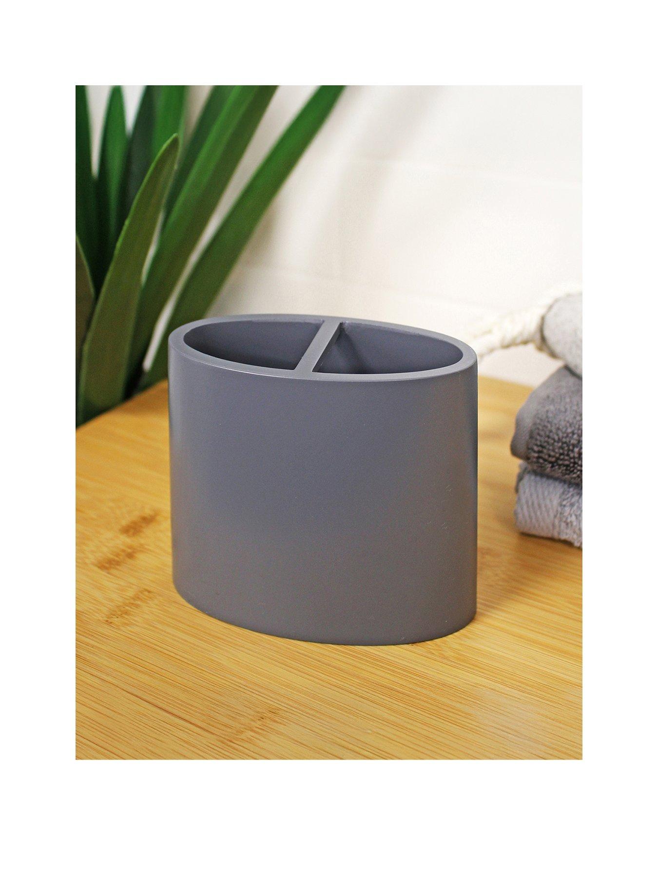 Showerdrape Alto White Toothbrush Holder