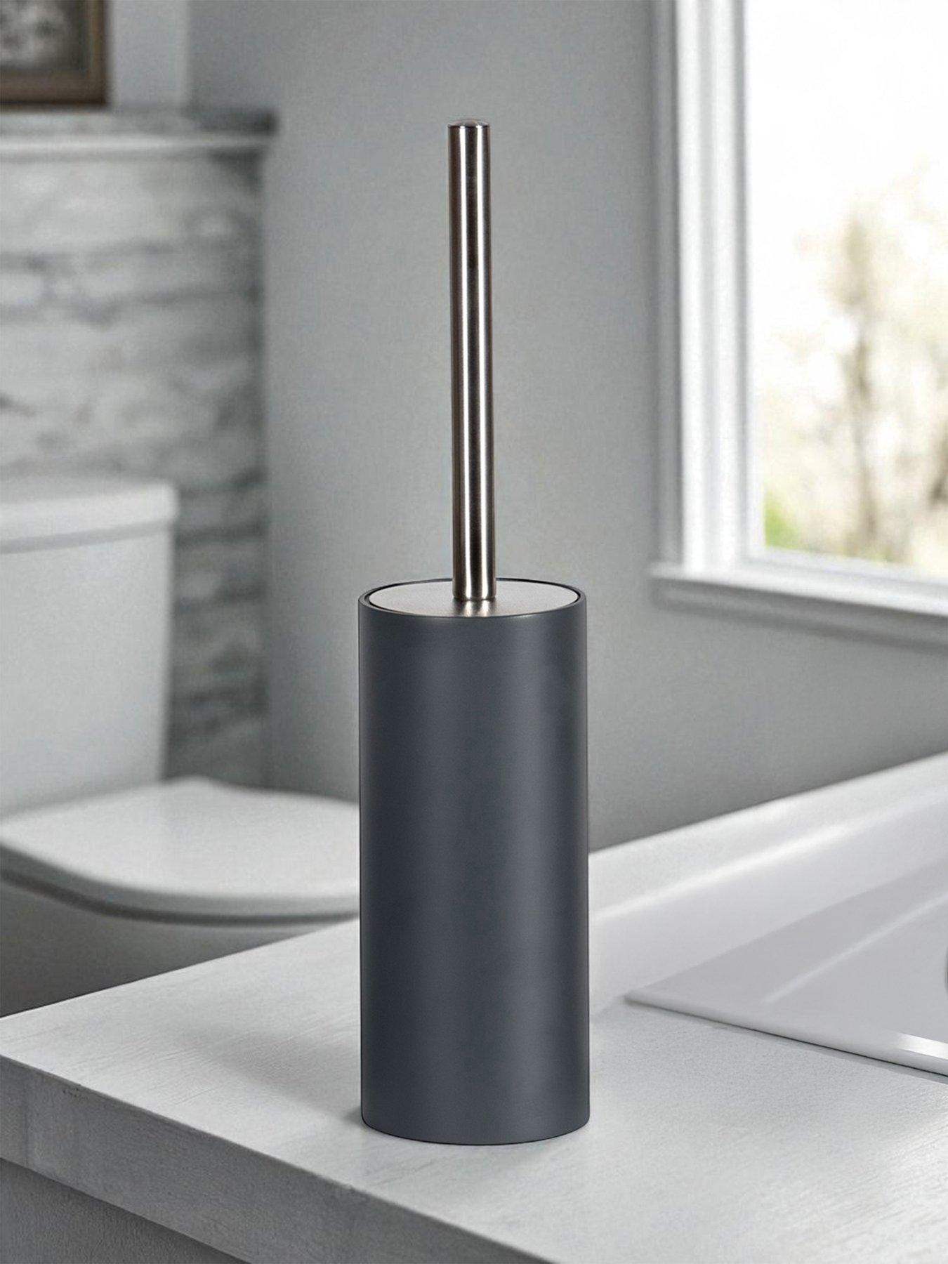 Showerdrape Alto White Toilet Brush  &  Holder