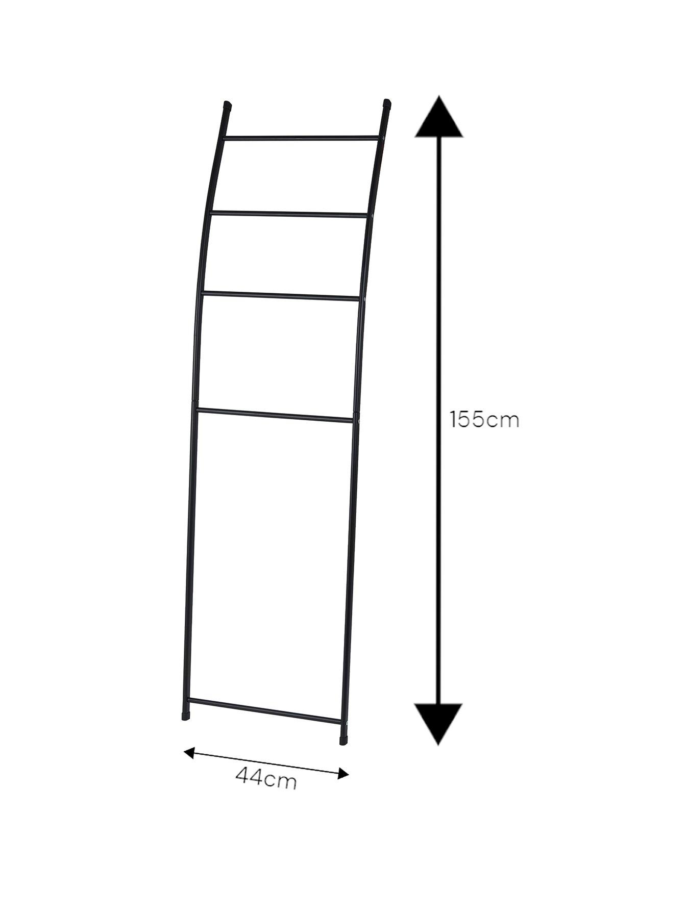Image 2 of 3 of Showerdrape Apex Towel Ladder Black