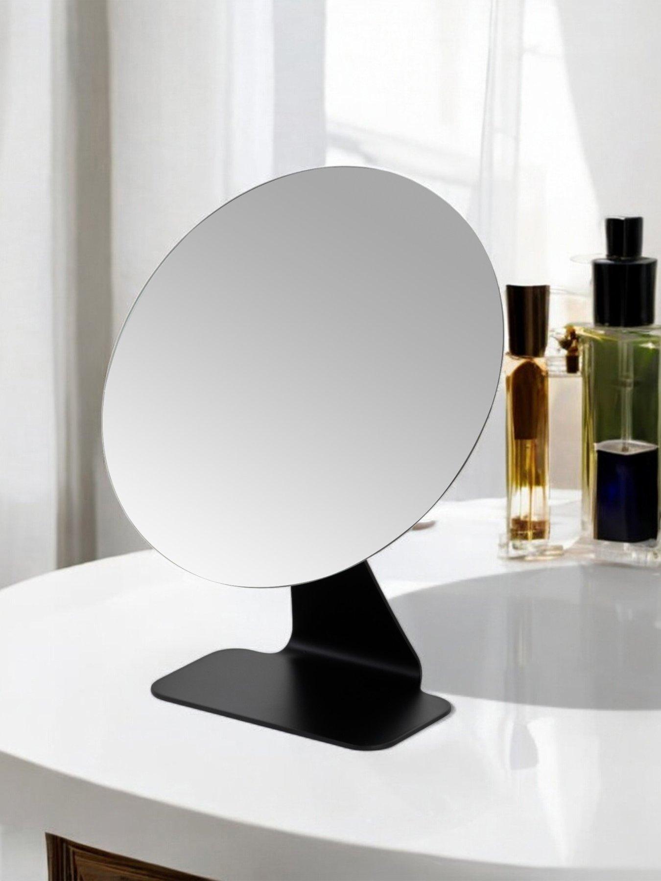 Showerdrape Corus Black Cosmetic Make up Vanity Mirror