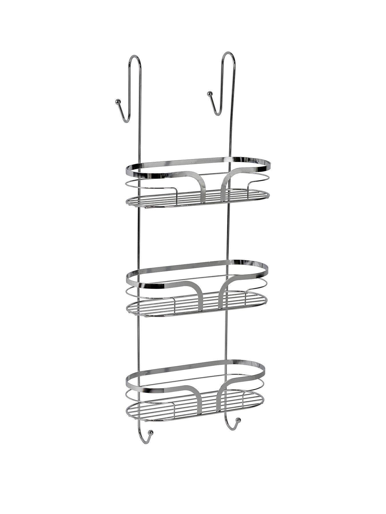Showerdrape Dante 3 Tier Shower Caddy Chrome