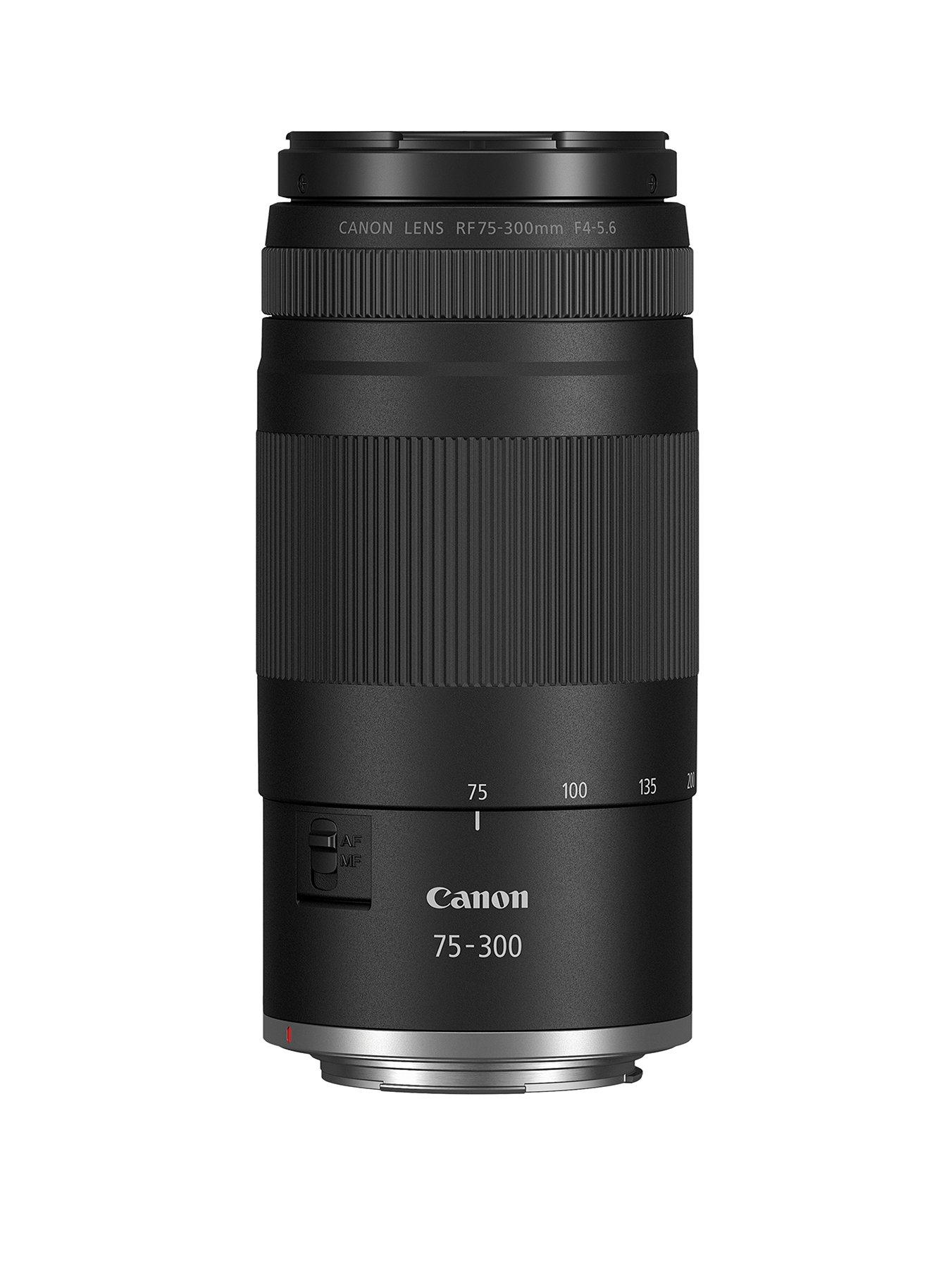 Canon RF 75-300mm F4-5.6 Telephoto Zoom Lens - Black | Very