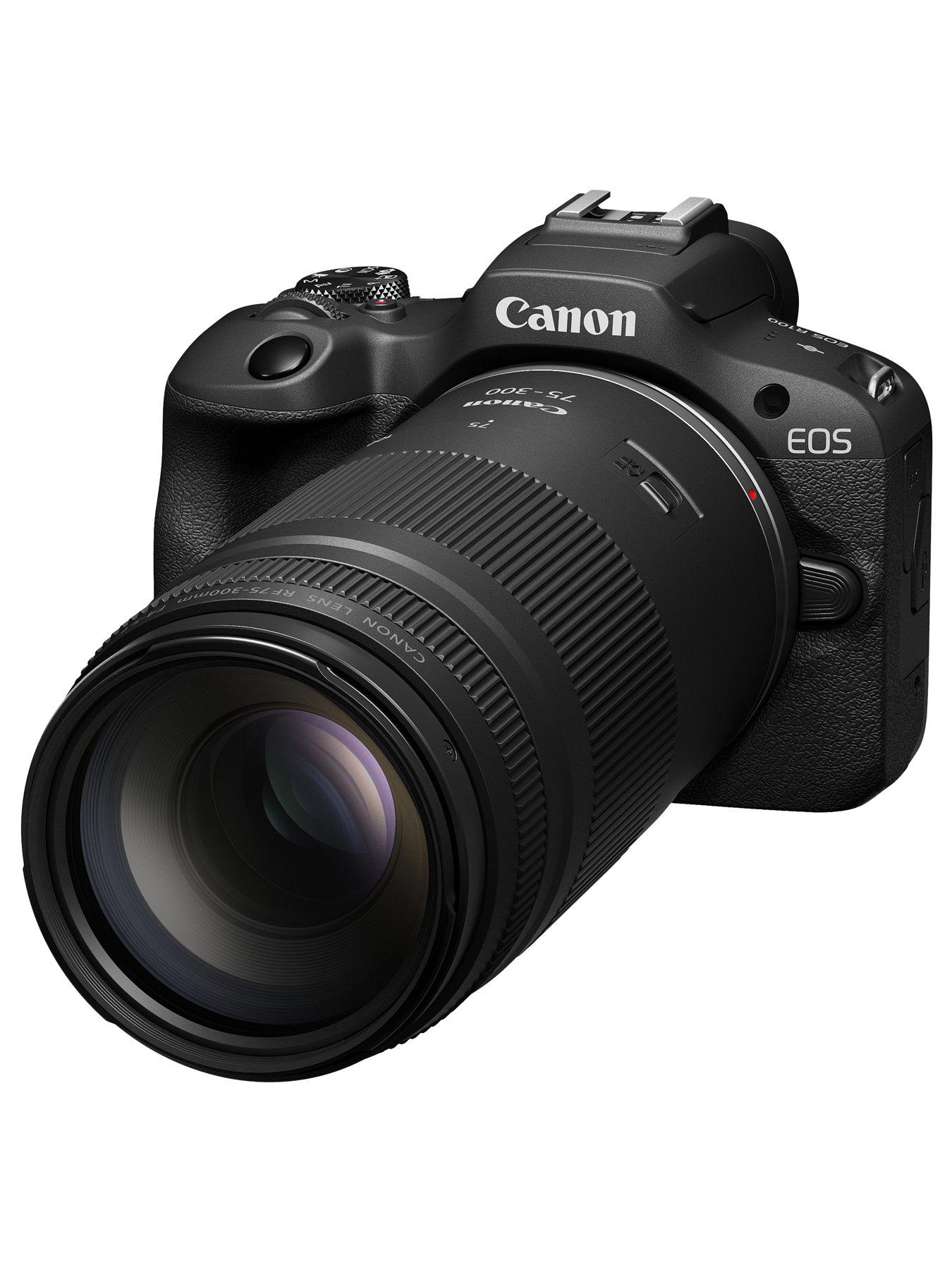 Canon RF 75-300mm F4-5.6 Telephoto Zoom Lens - Black | Very