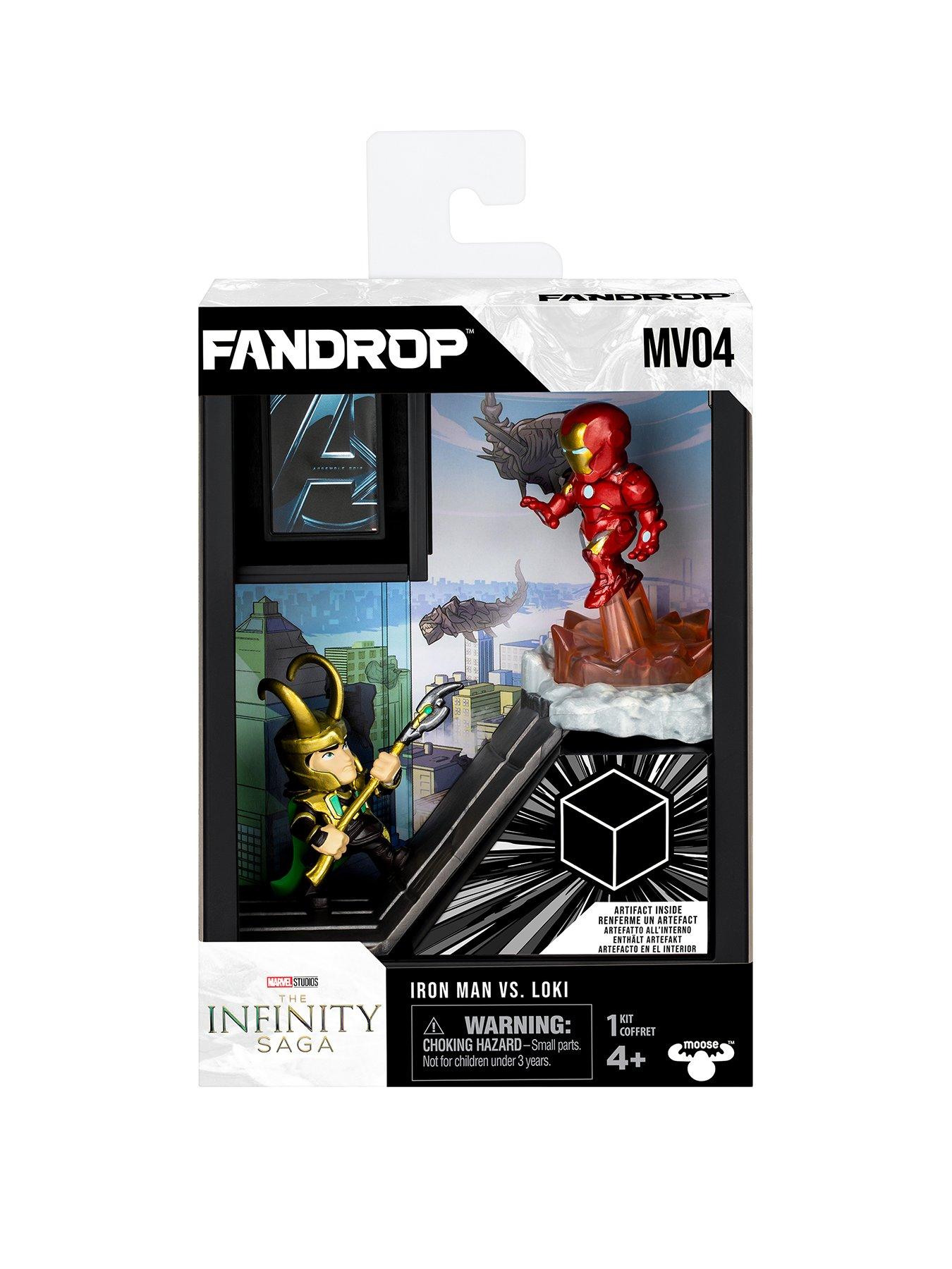 Image 1 of 8 of Fandrop Marvel Iron Man Vs. Loki Collectible Action Figures