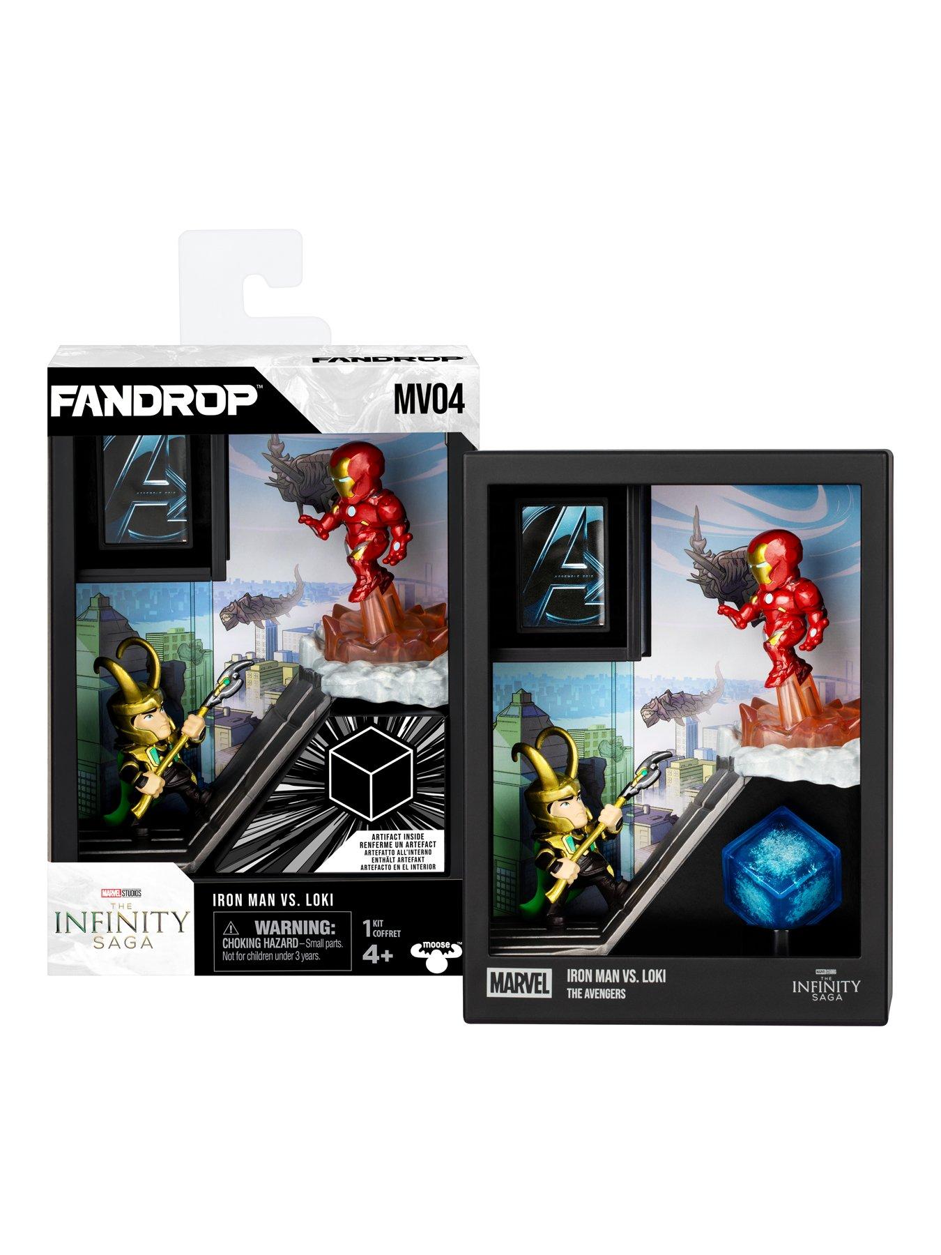 Image 2 of 8 of Fandrop Marvel Iron Man Vs. Loki Collectible Action Figures