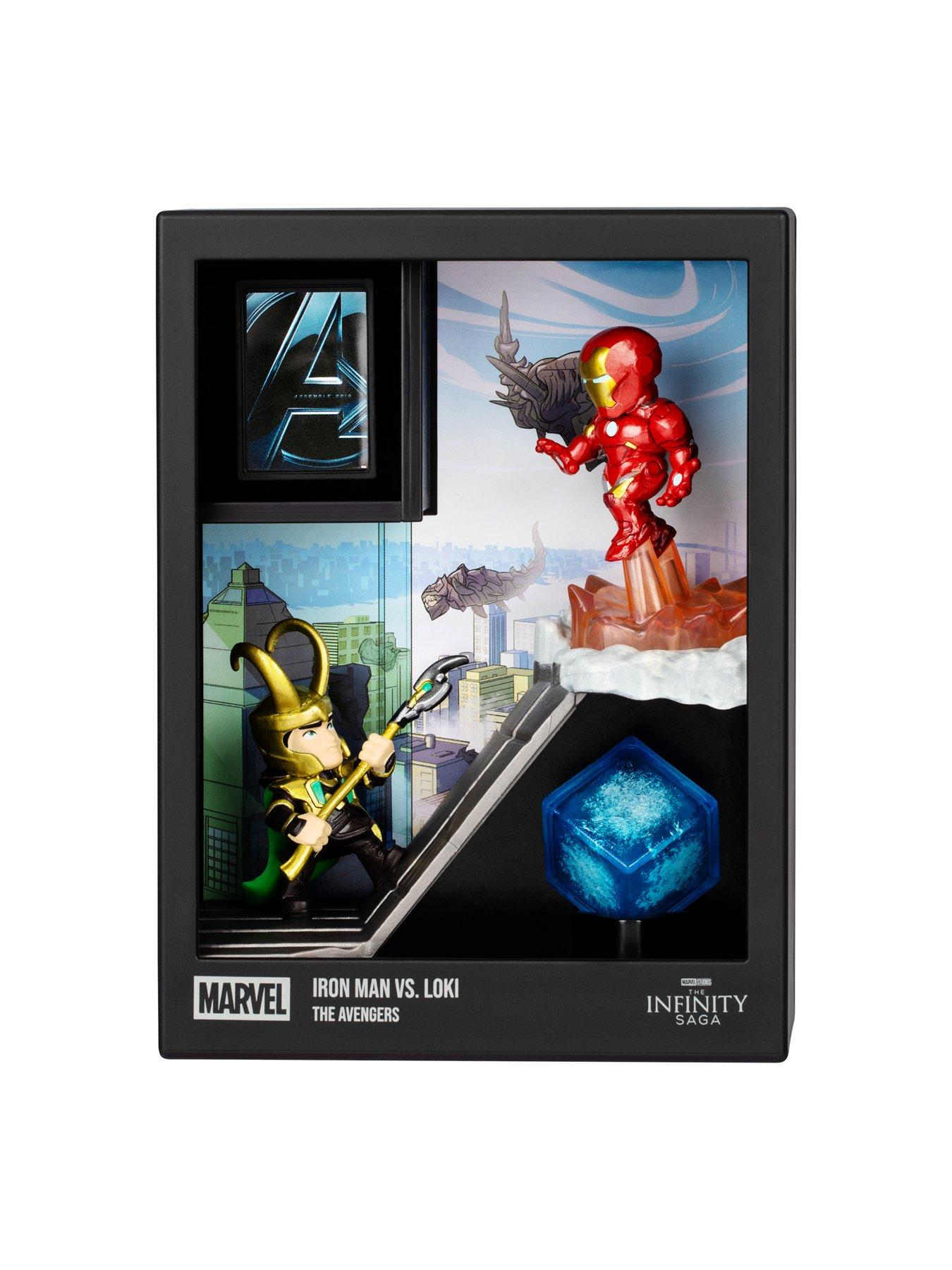 Image 3 of 8 of Fandrop Marvel Iron Man Vs. Loki Collectible Action Figures