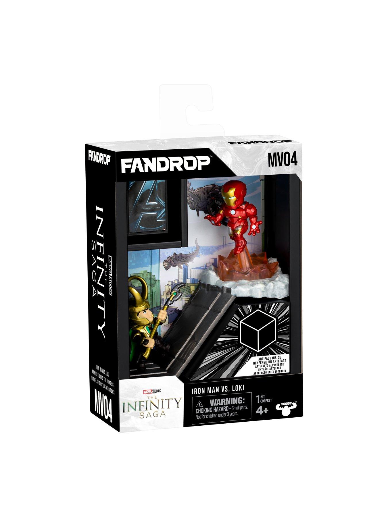 Image 6 of 8 of Fandrop Marvel Iron Man Vs. Loki Collectible Action Figures