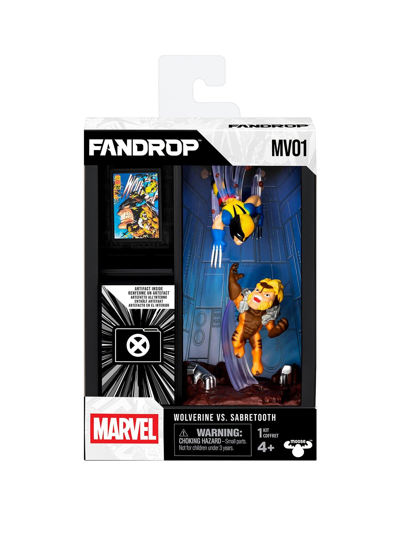 Fandrop Marvel Iron Wolverine Vs Sabretooth Collectible Action Figures ...