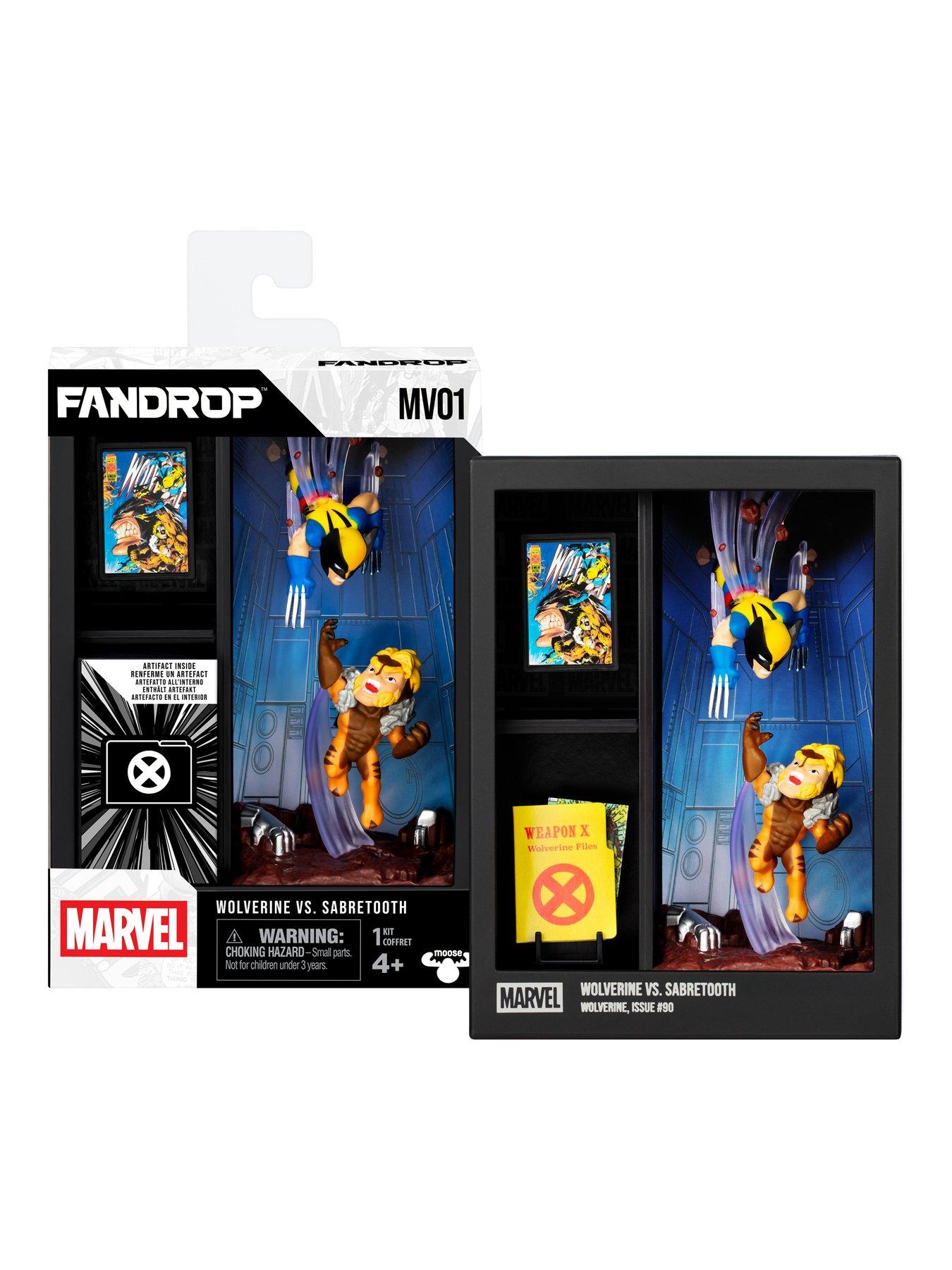 Fandrop Marvel Iron Wolverine Vs Sabretooth Collectible Action Figures ...