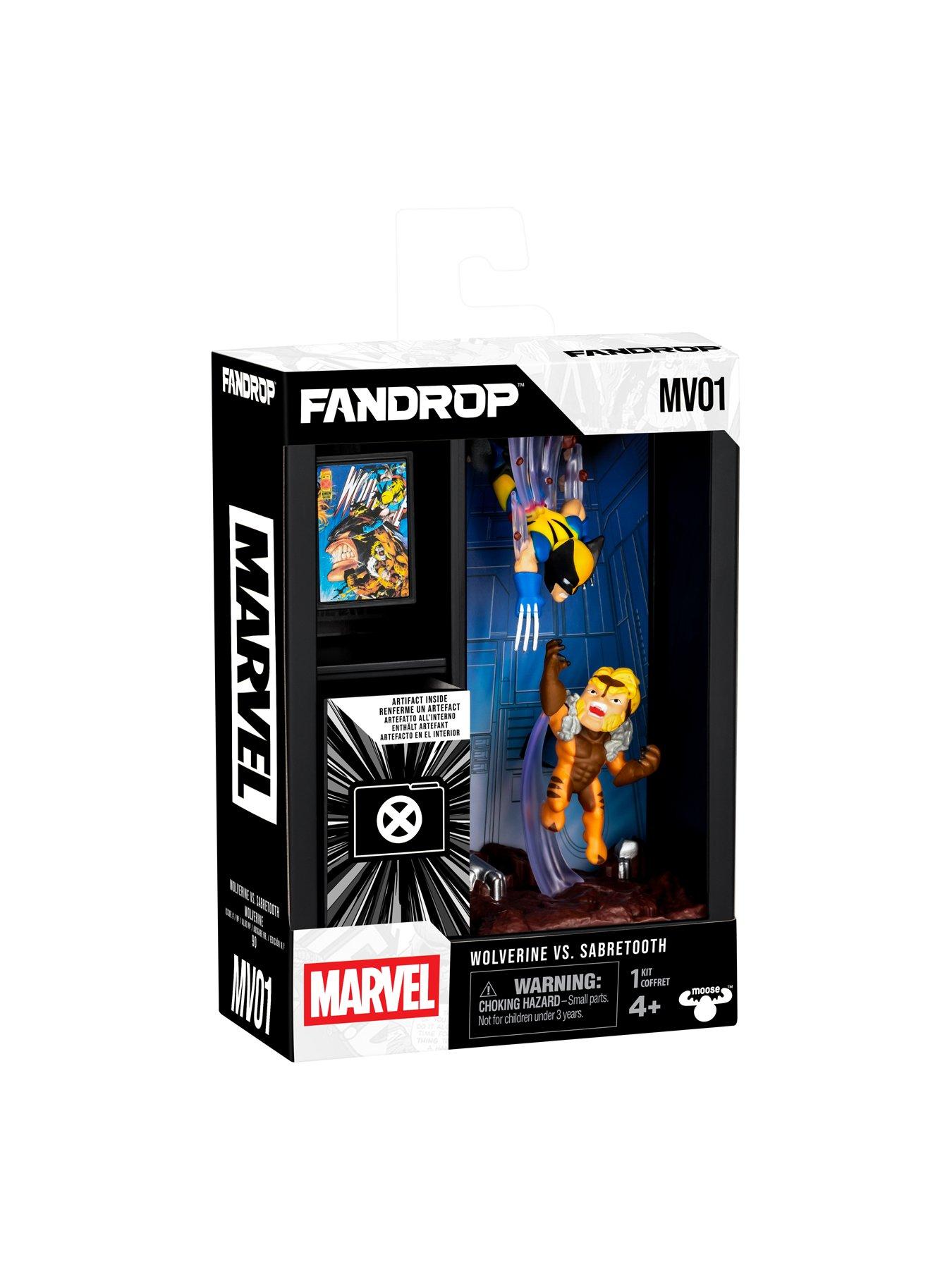 Fandrop Marvel Iron Wolverine Vs Sabretooth Collectible Action Figures ...
