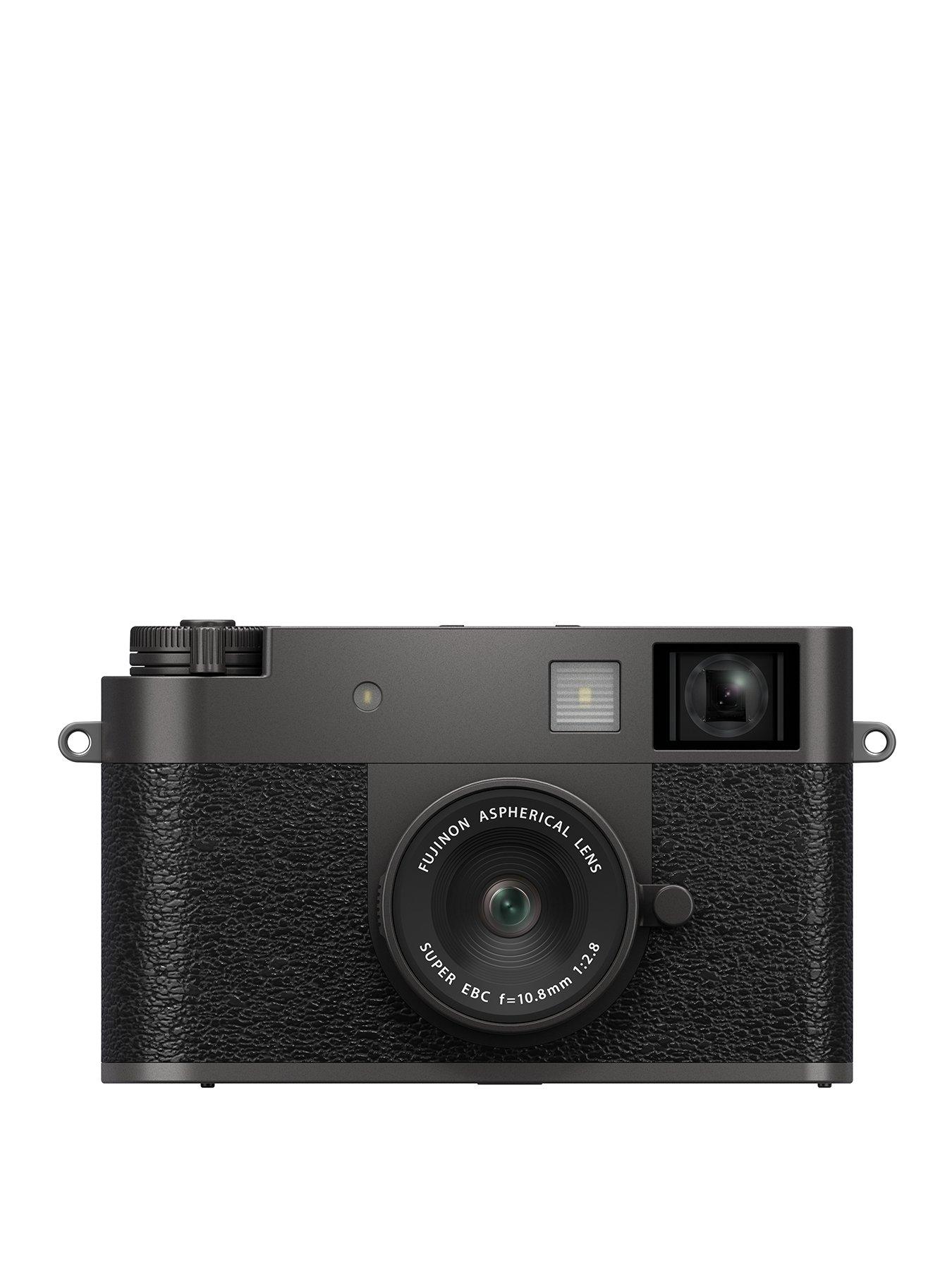 undefined X Half 17MP Premium Fixed Lens Compact Digital Camera - Charcoal