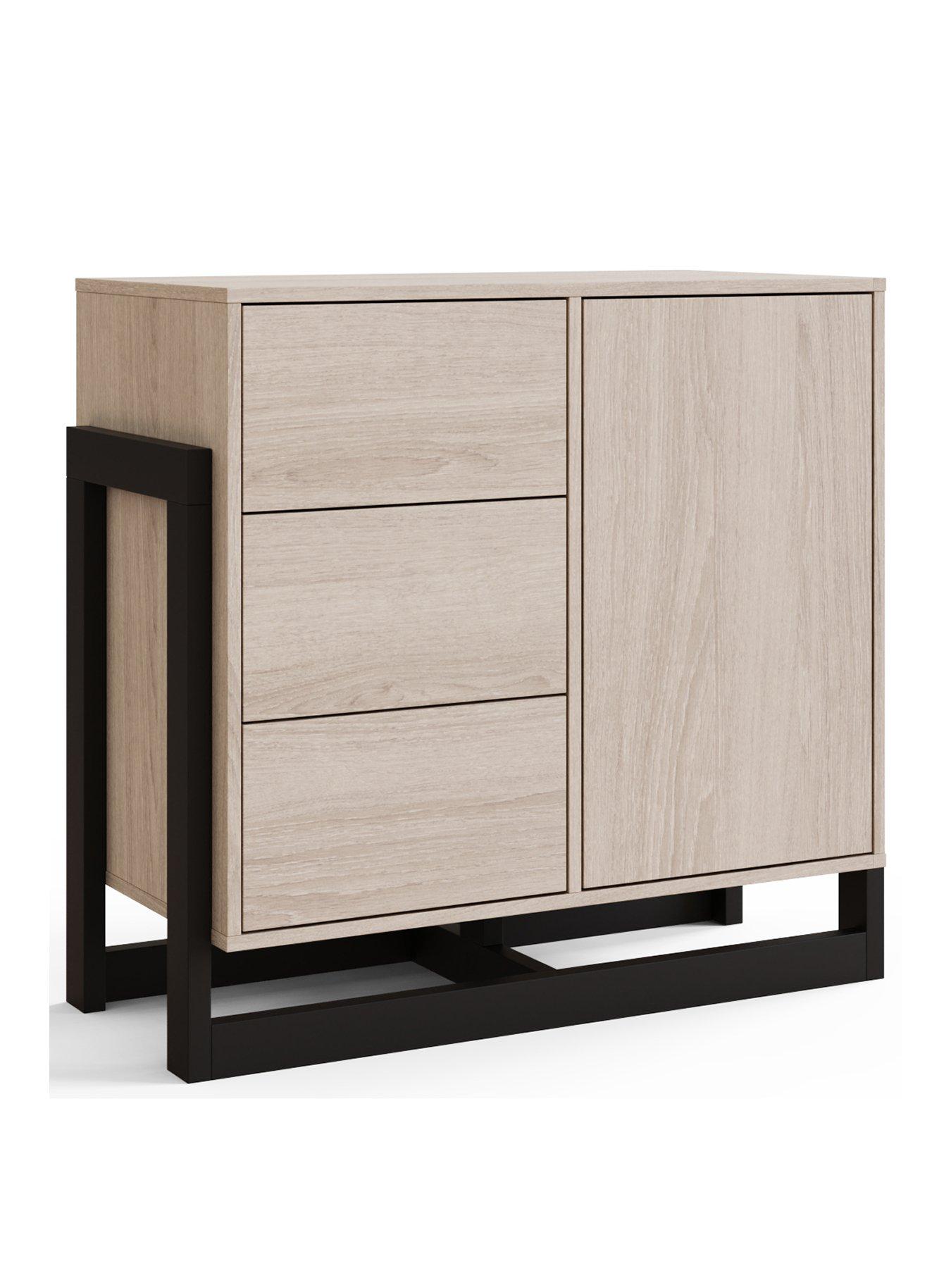 Image 2 of 7 of GFW Tait 1 Door 3 Drawer Sideboard