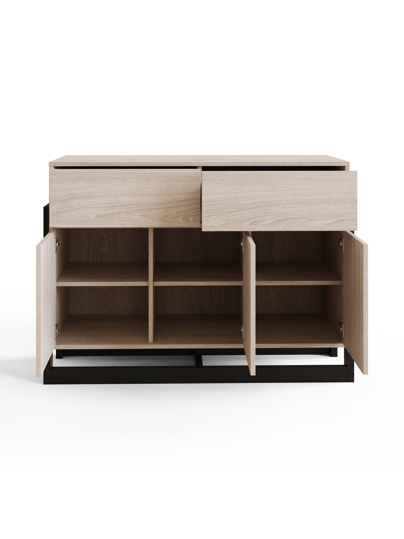 Image 6 of 7 of GFW Tait 3 Door 2 Drawer Sideboard