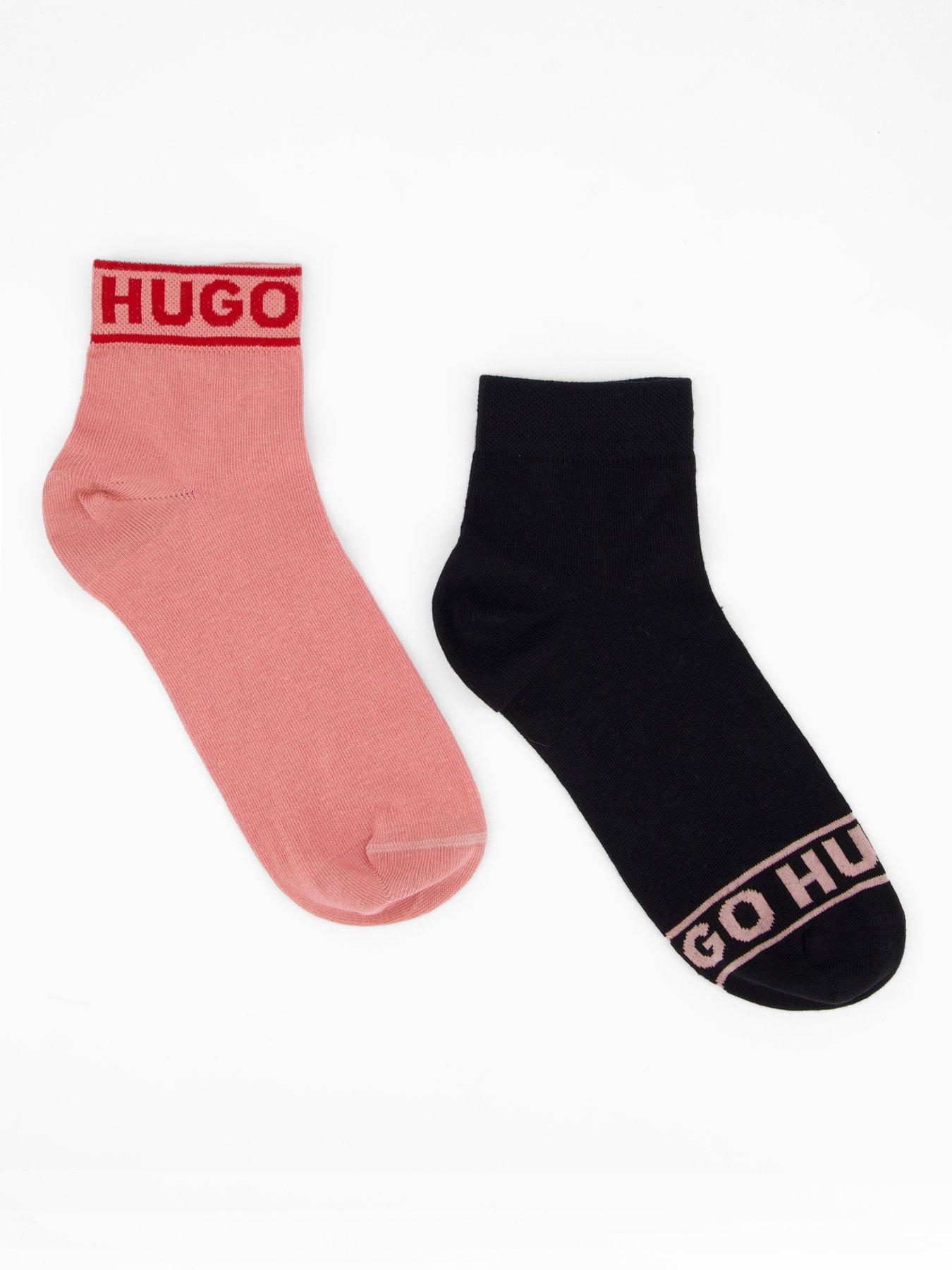 HUGO 2 Pack Sock Set - Red
