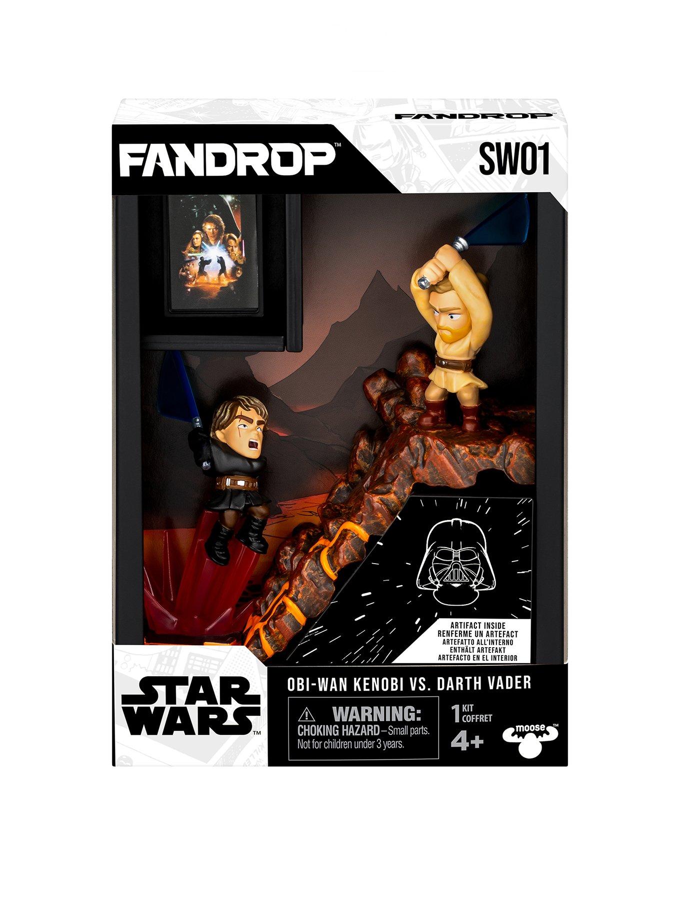 Fandrop Star Wars 2Pk Obi-Wan Kenobi Vs. Darth Vader