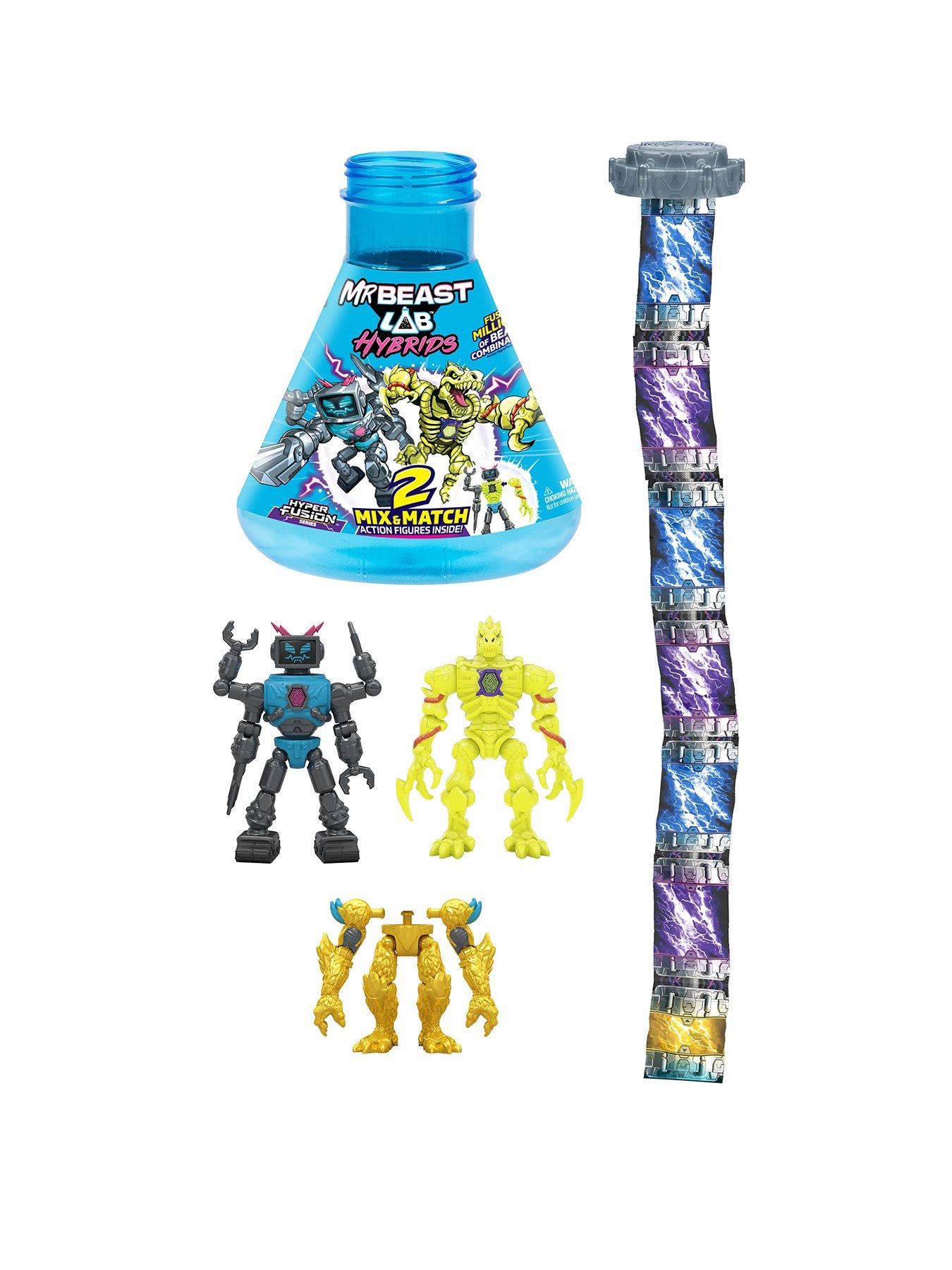 Image 1 of 8 of Mrbeast Lab Hybrids, Hybrid Action Figures Multipack