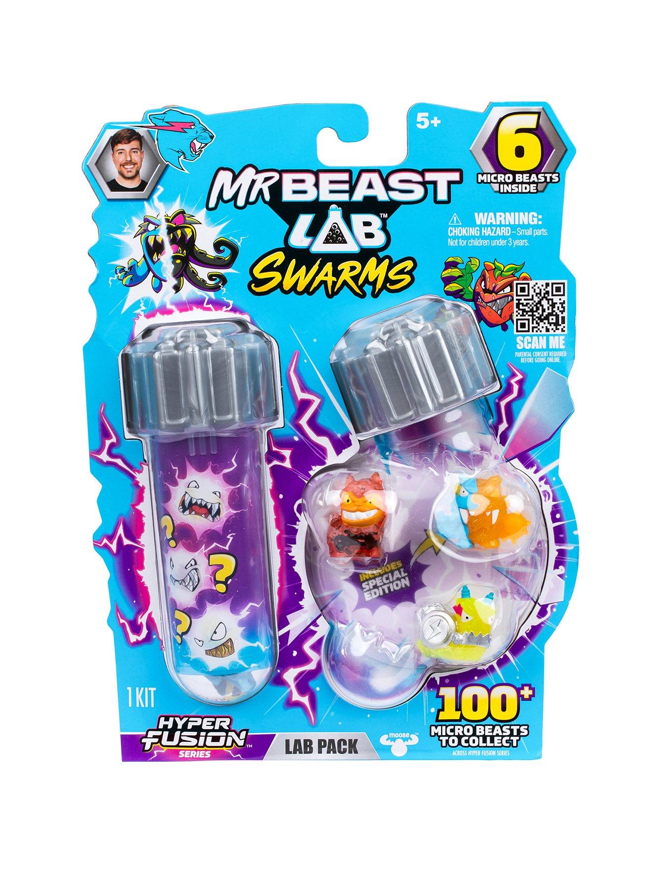 undefined Mrbeast Lab Swarms Lab Pack With 6 Micro Beasts