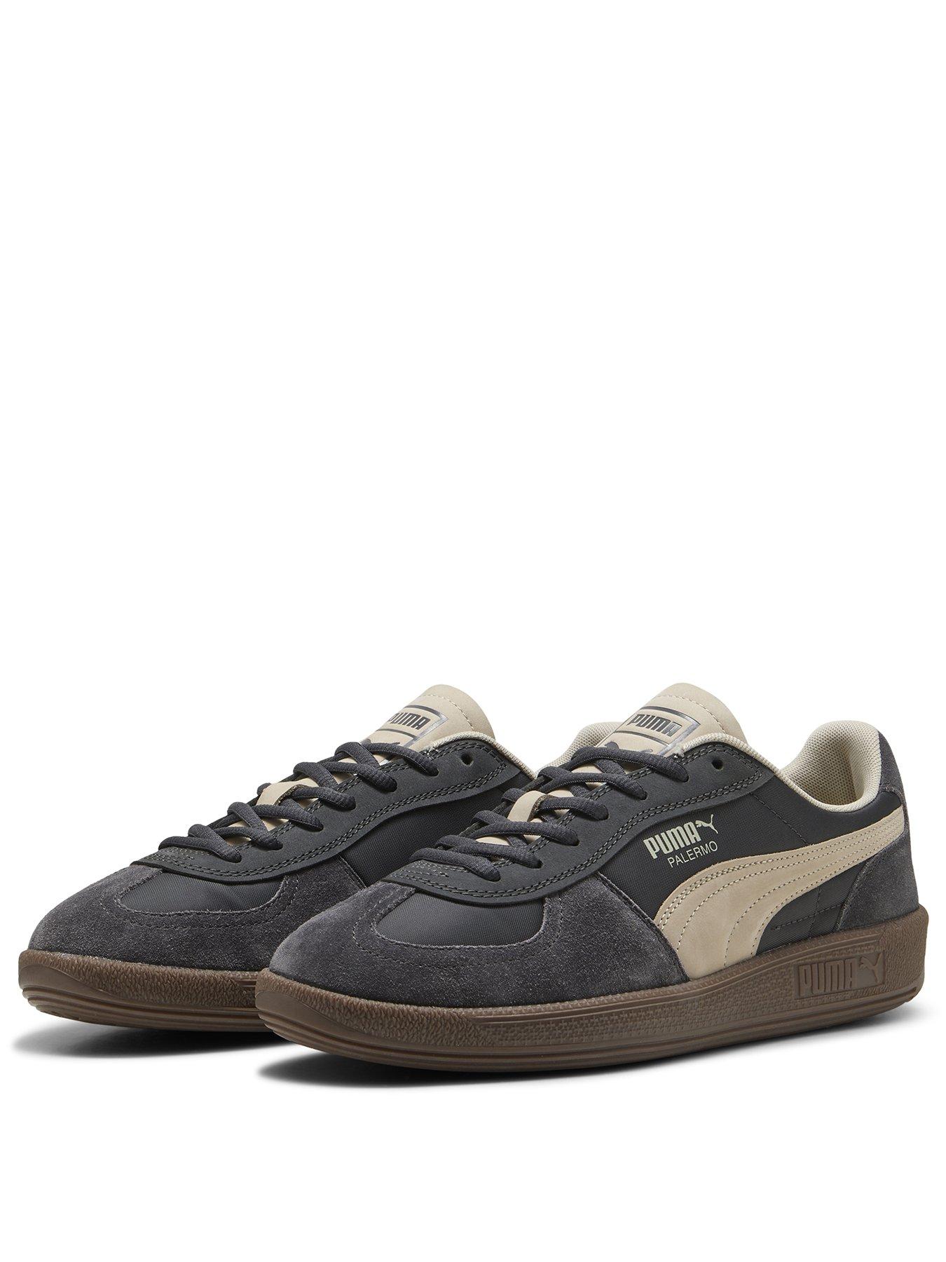 Image 2 of 5 of Puma Unisex Palermo Tongue Trainers - Grey