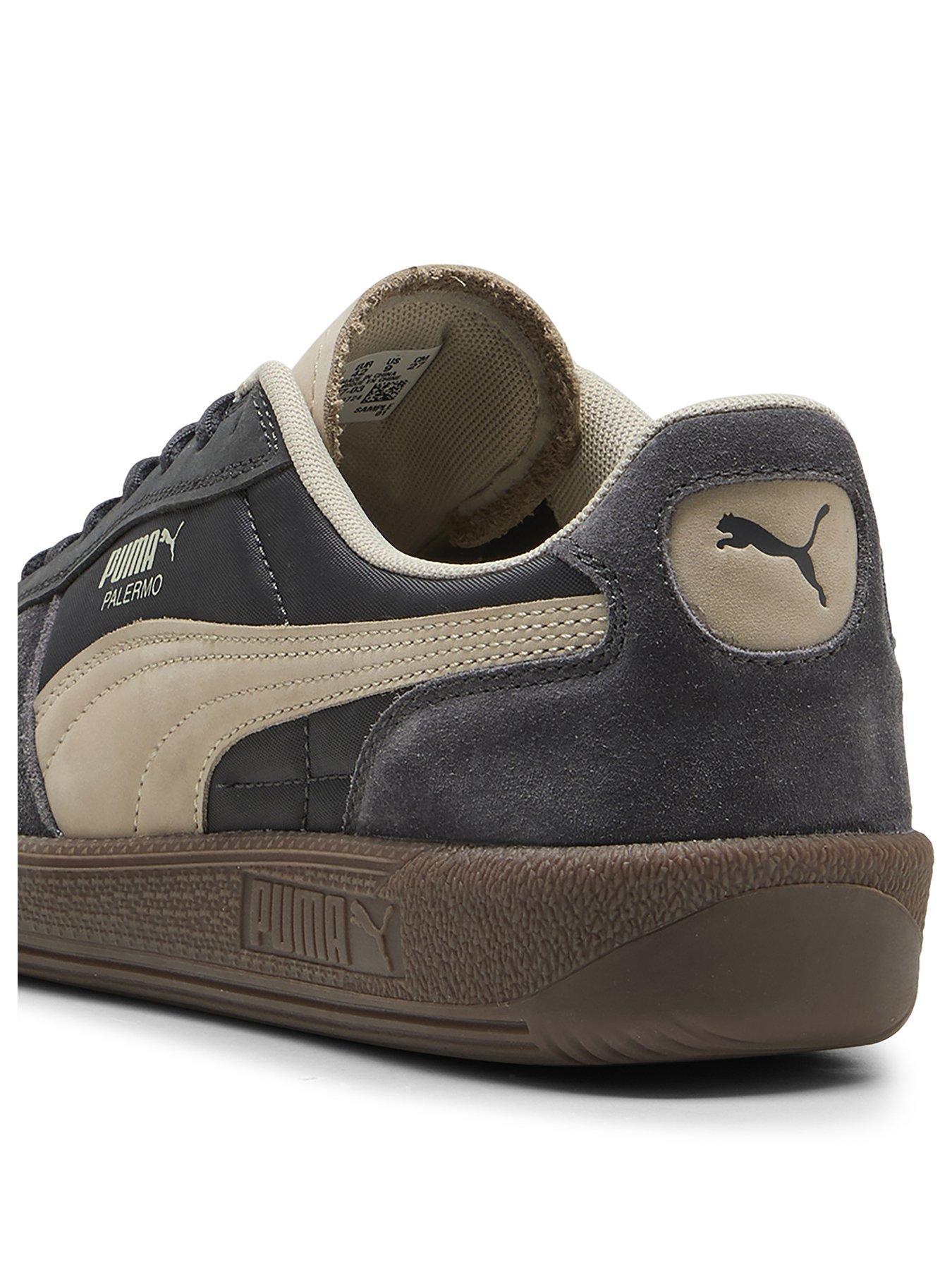 Image 3 of 5 of Puma Unisex Palermo Tongue Trainers - Grey