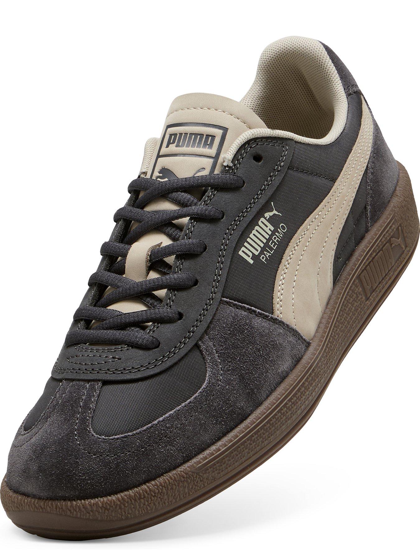 Image 4 of 5 of Puma Unisex Palermo Tongue Trainers - Grey