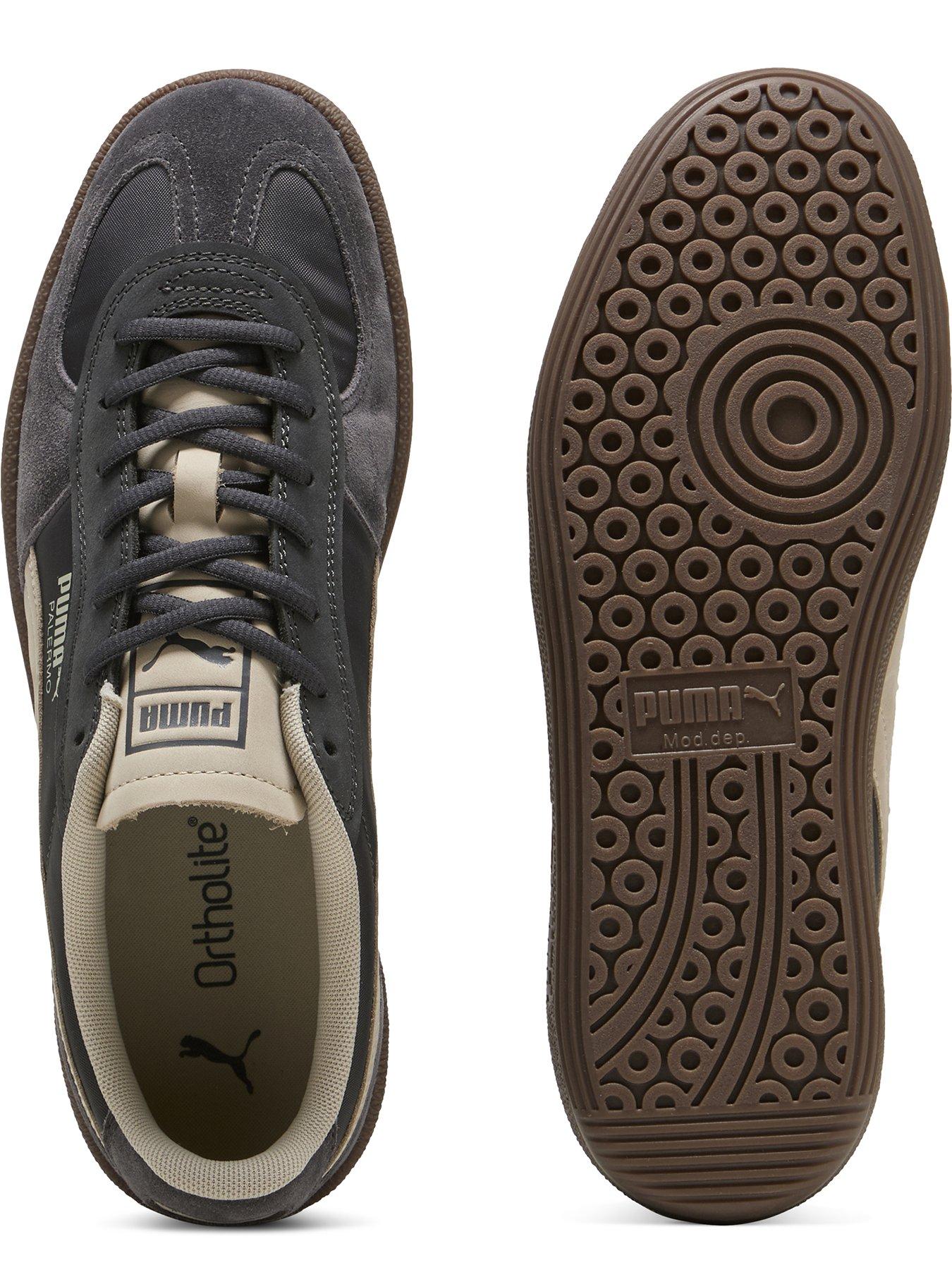 Image 5 of 5 of Puma Unisex Palermo Tongue Trainers - Grey