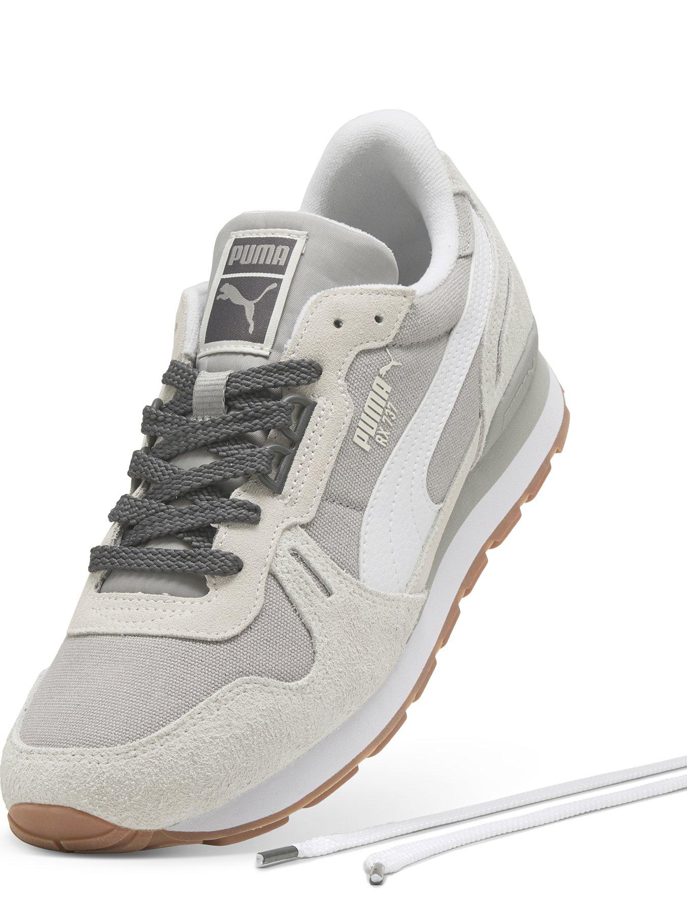 Puma Men's Rx 737 Vintage Update Trainers - Grey | Very
