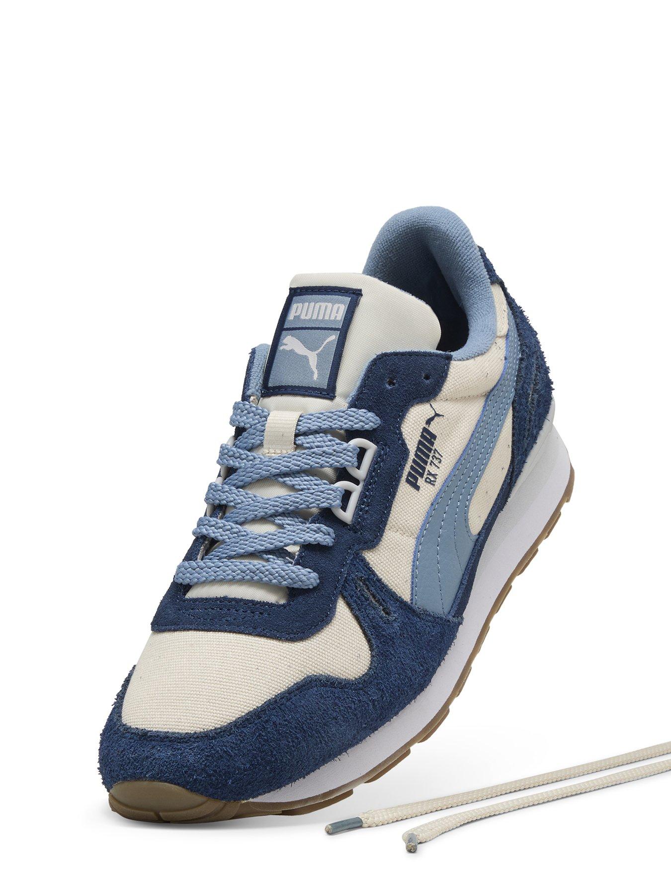 Puma Men's Rx 737 Vintage Update Trainers - White | Very