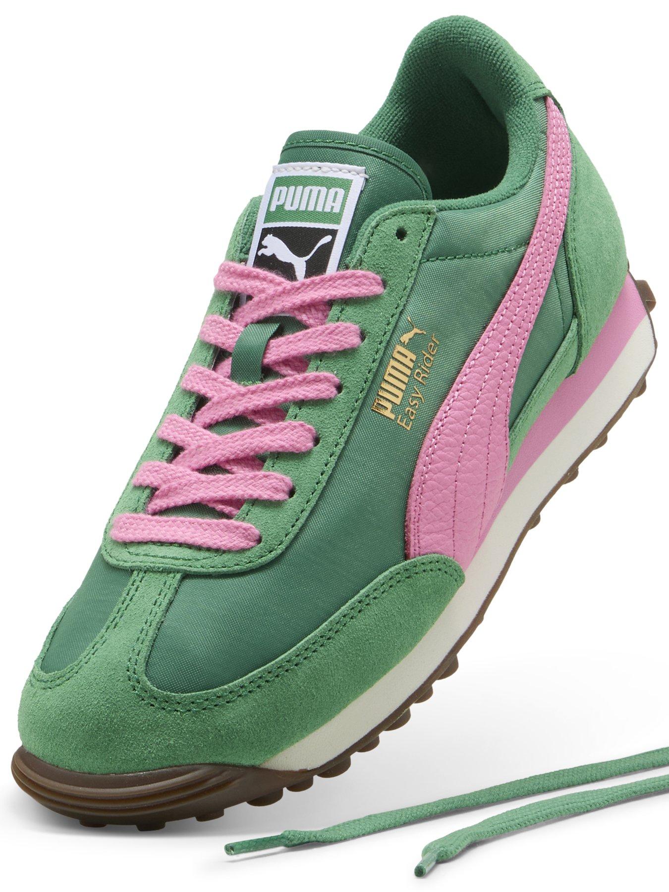 Image 6 of 7 of Puma Women's Easy Rider Vintage Trainers - Green