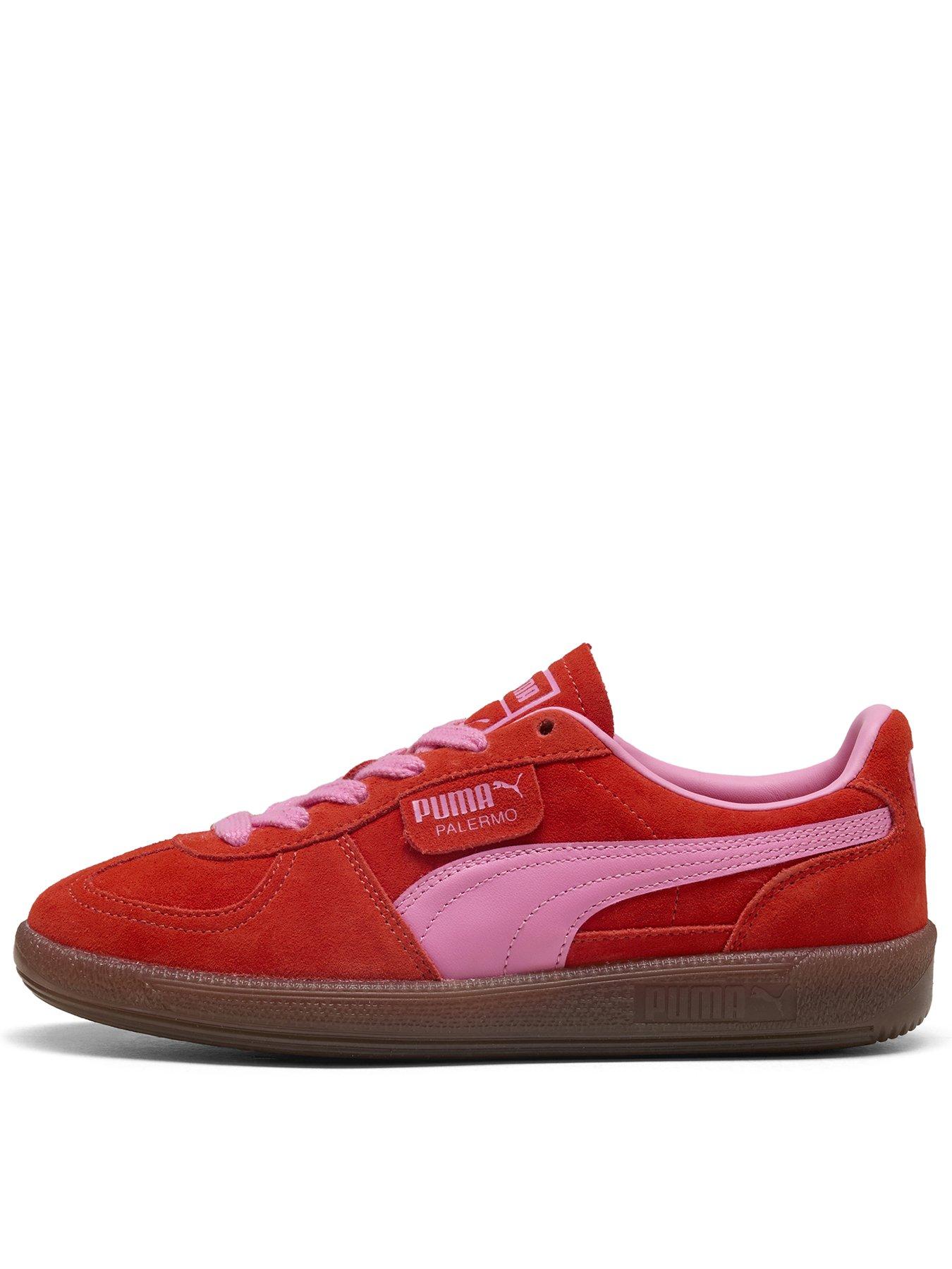 Image 1 of 7 of Puma Women's Palermo Trainers - Red
