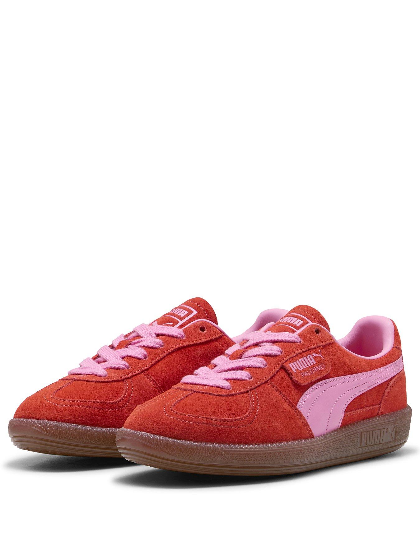 Image 2 of 7 of Puma Women's Palermo Trainers - Red