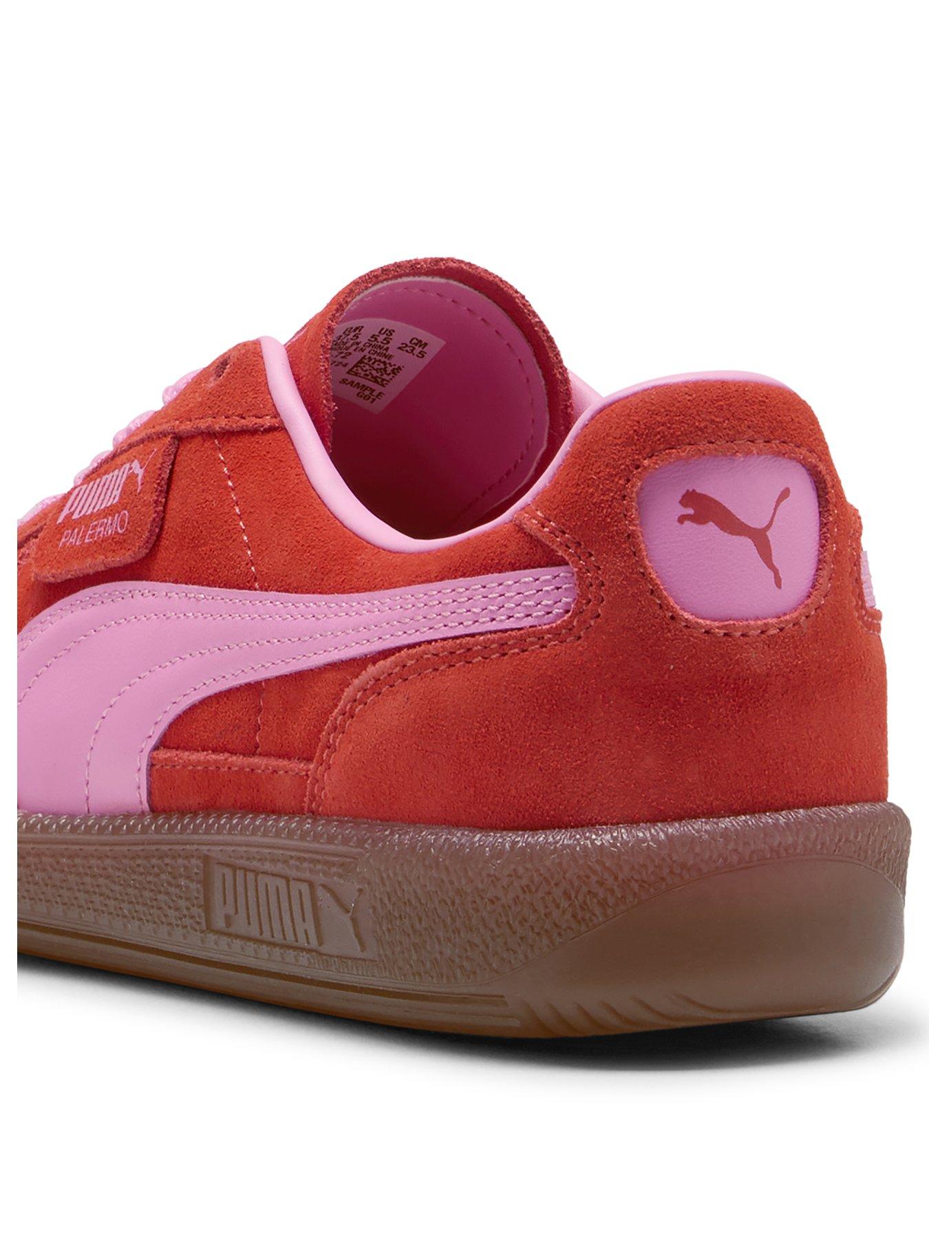 Image 3 of 7 of Puma Women's Palermo Trainers - Red