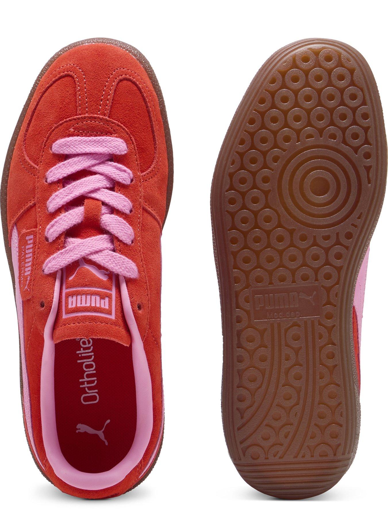 Image 5 of 7 of Puma Women's Palermo Trainers - Red