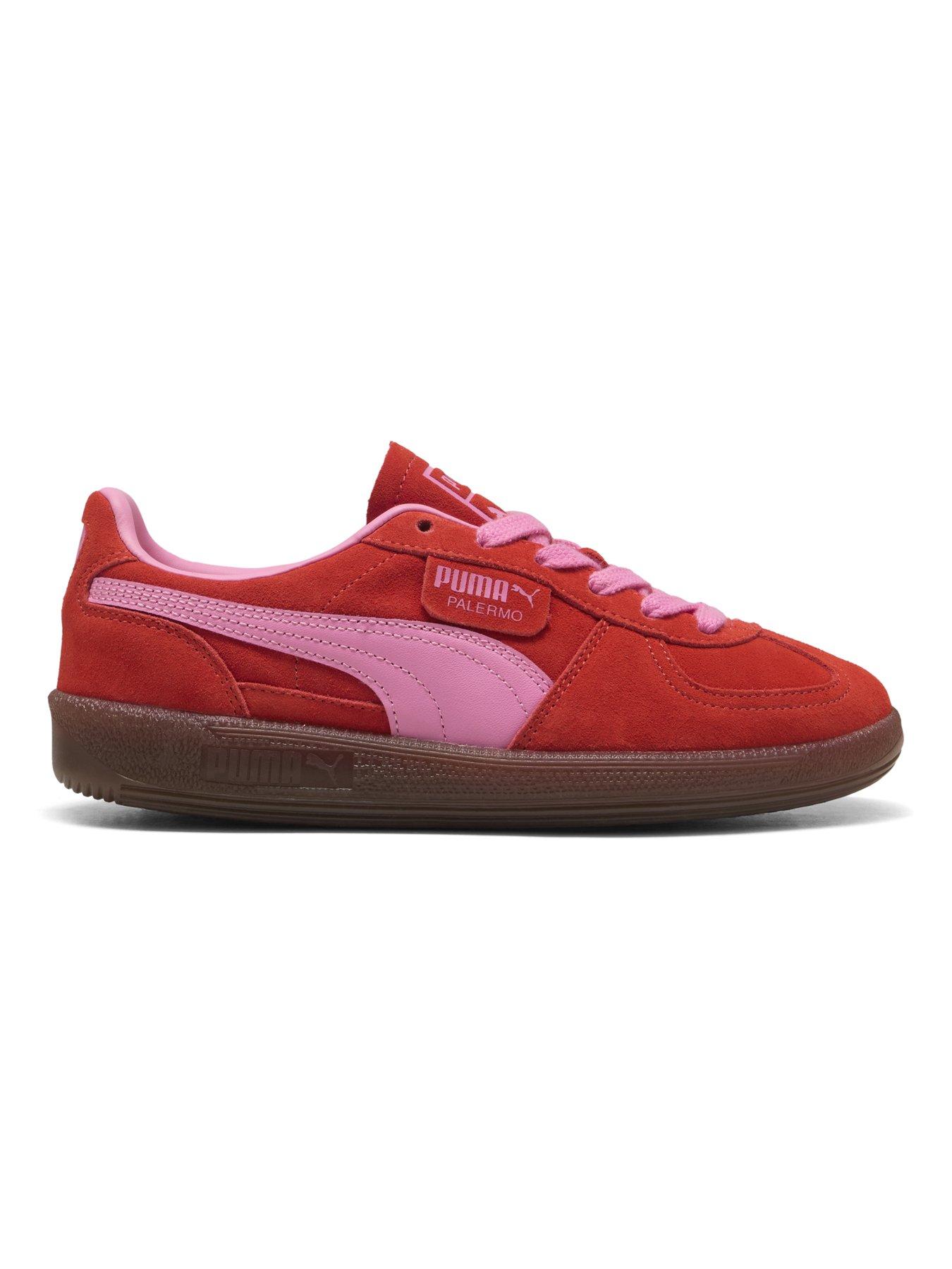 Image 7 of 7 of Puma Women's Palermo Trainers - Red