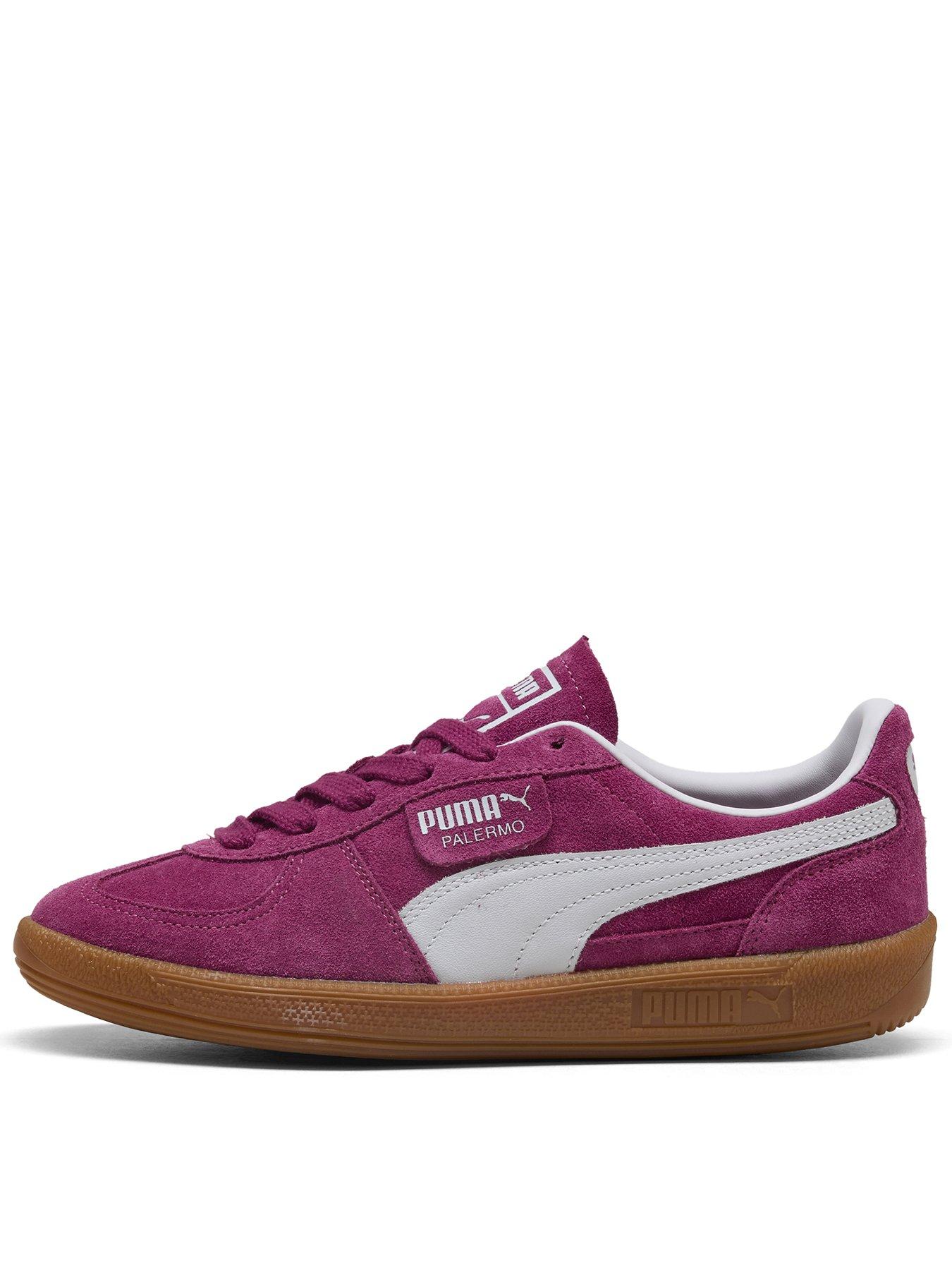 Image 1 of 6 of Puma Women's Palermo Trainers - Red