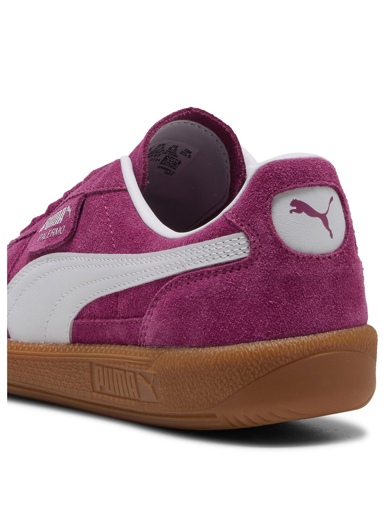 Image 3 of 6 of Puma Women's Palermo Trainers - Red