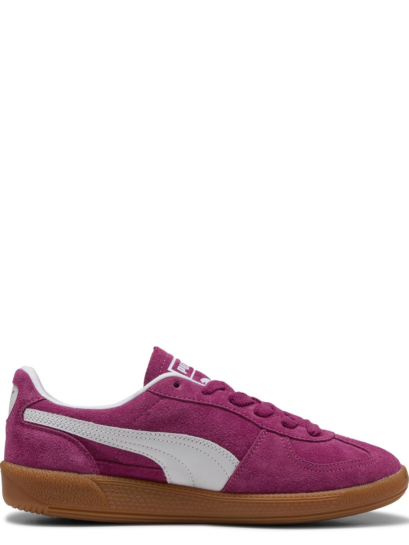 Image 4 of 6 of Puma Women's Palermo Trainers - Red