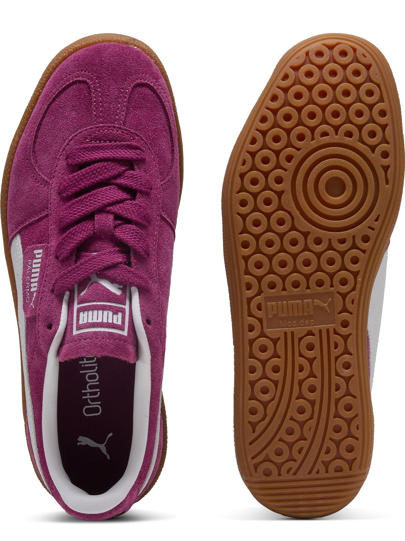 Image 5 of 6 of Puma Women's Palermo Trainers - Red