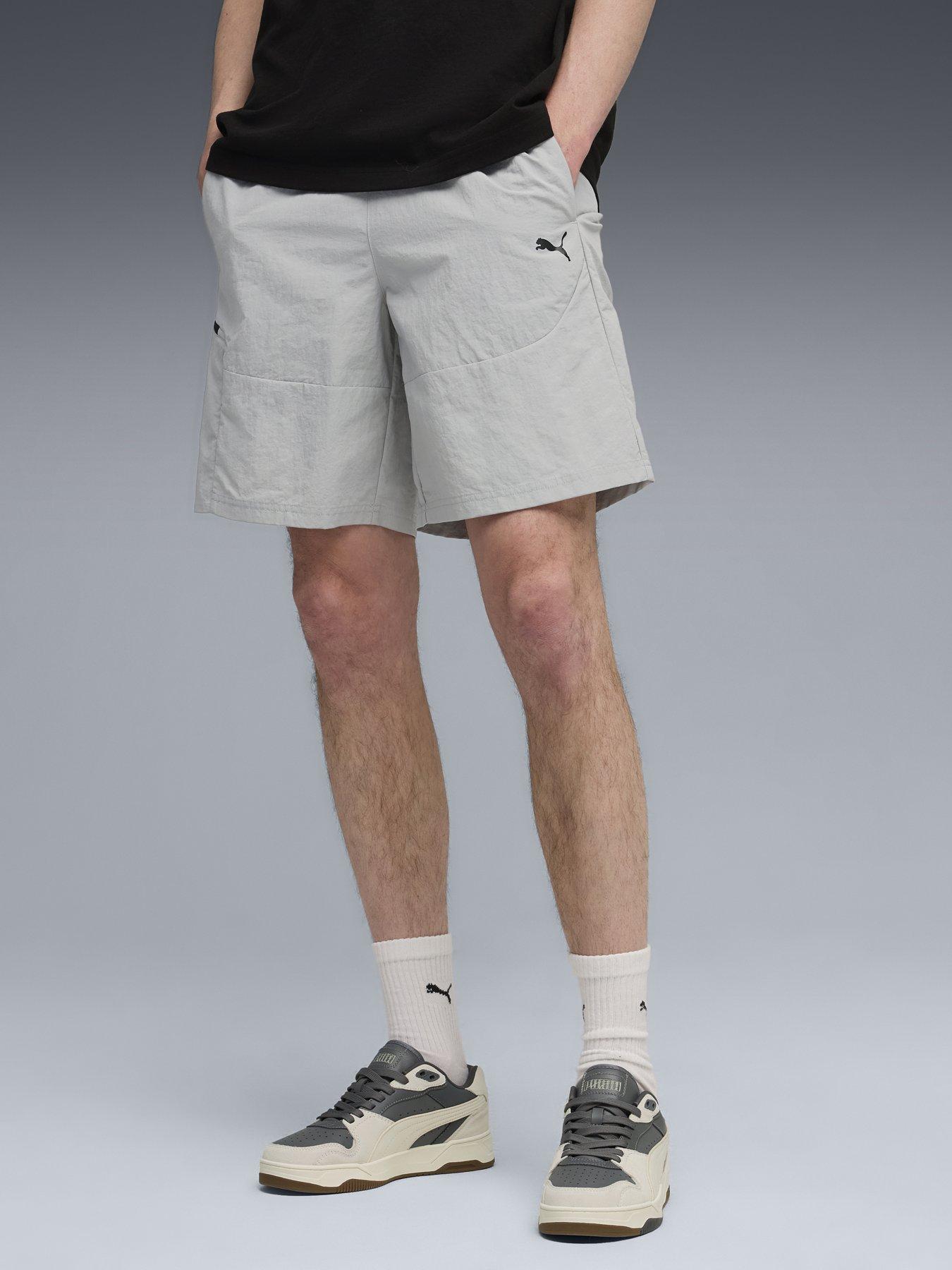 Puma Mens Pumatech Woven Shorts - Grey
