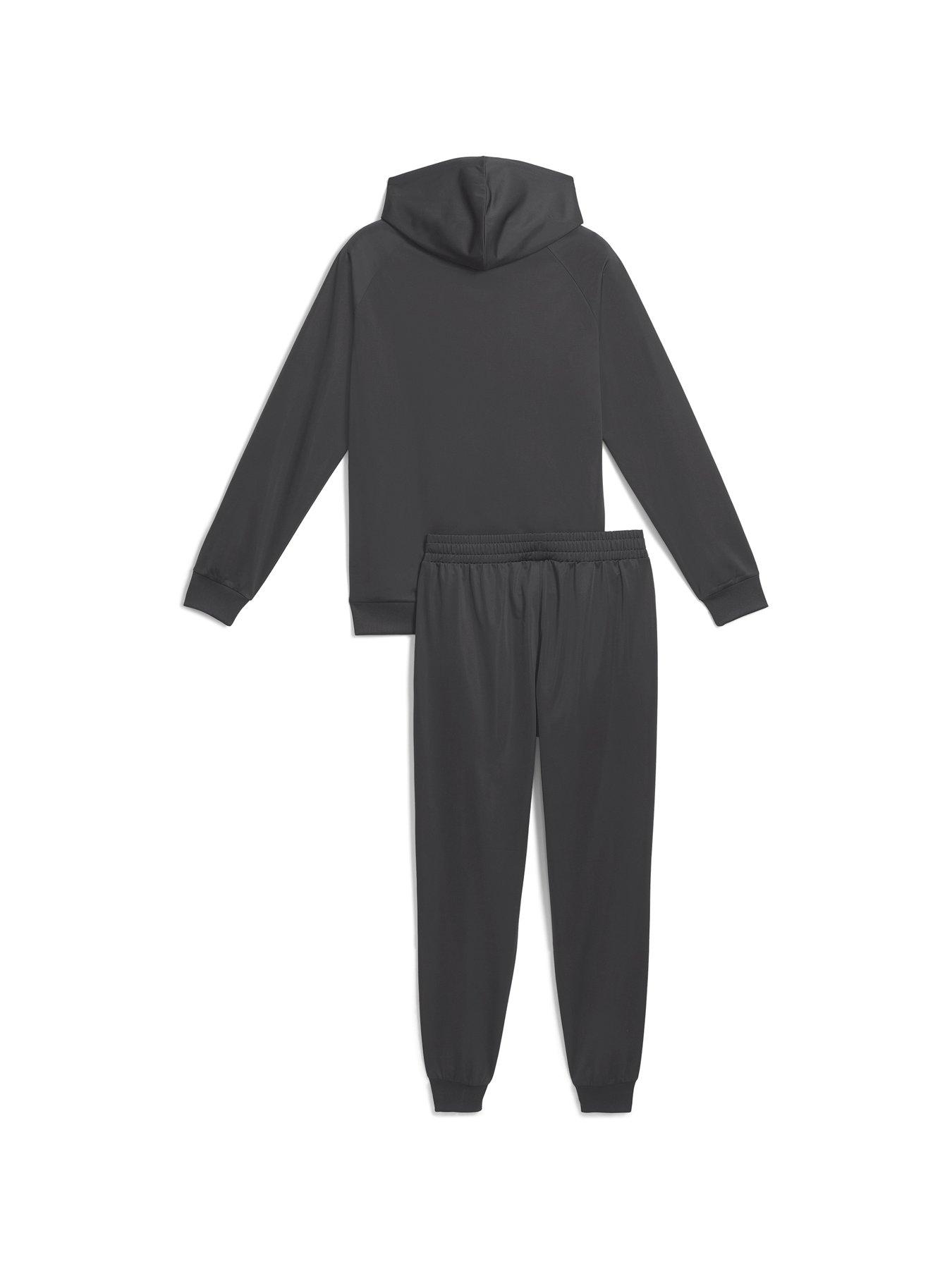 Image 5 of 5 of Puma Mens Hooded Poly Suit - Grey