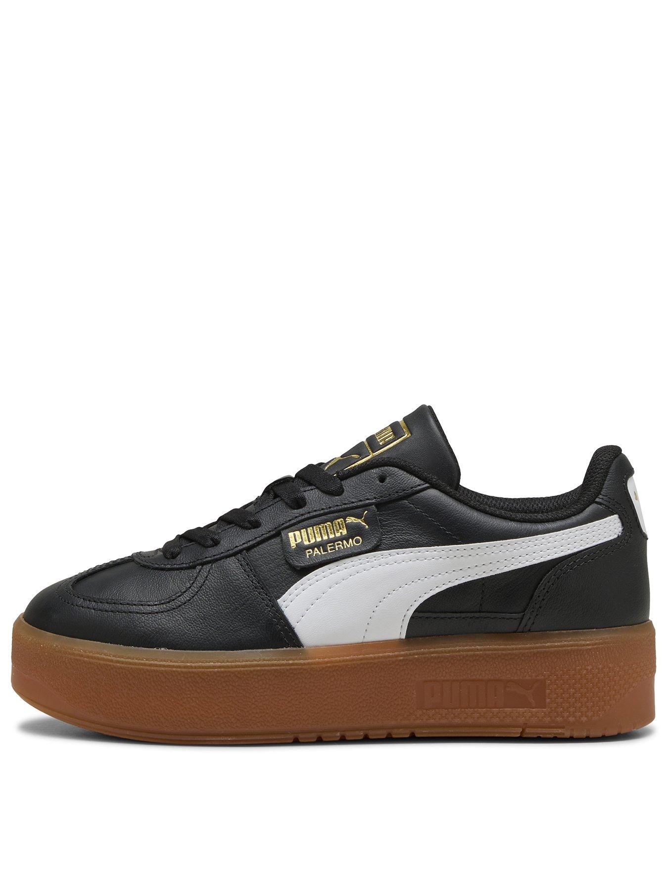 Puma Women's Palermo Elevata Lth Wns Trainers -black