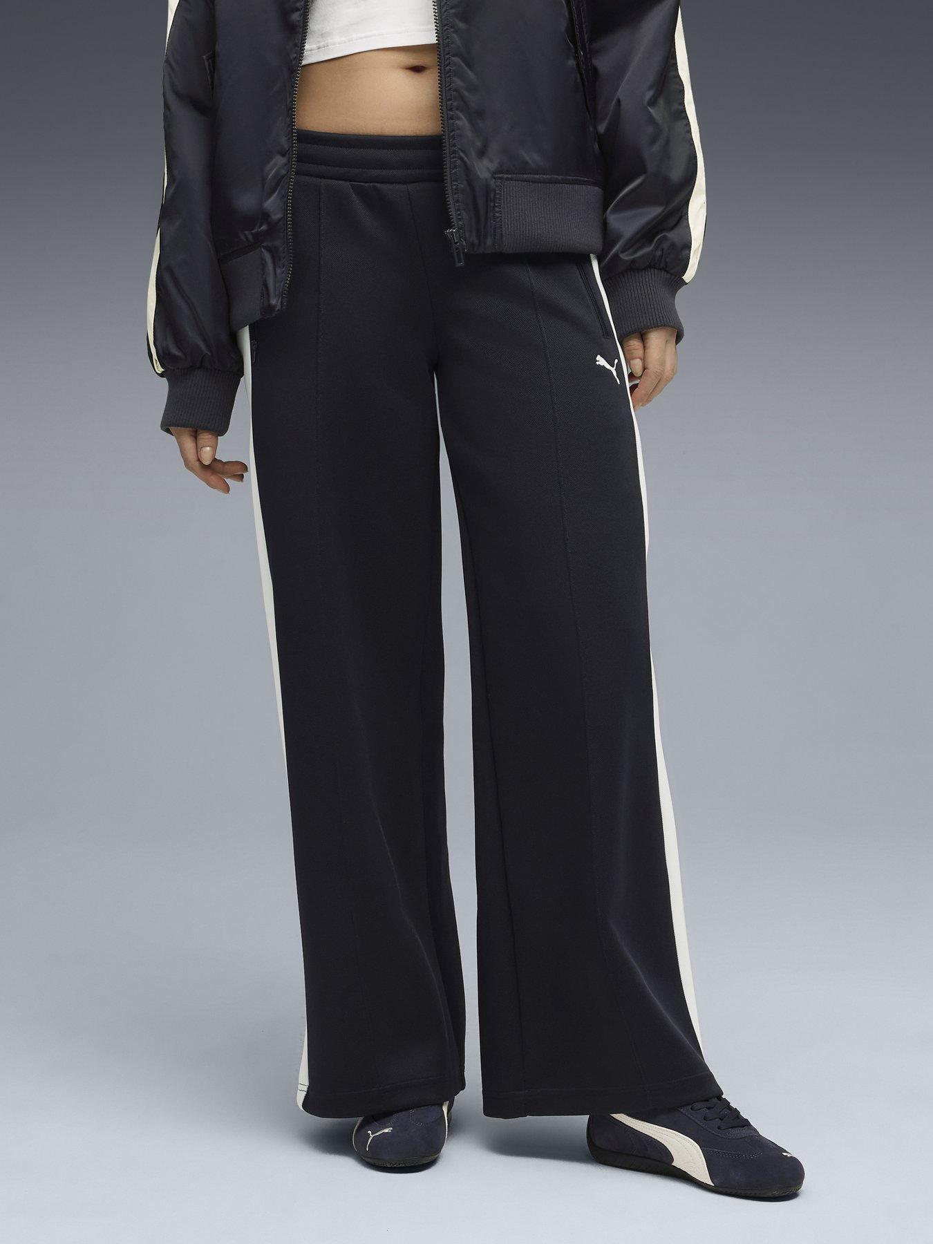 Puma T7 Low Rise Track Pants- Navy