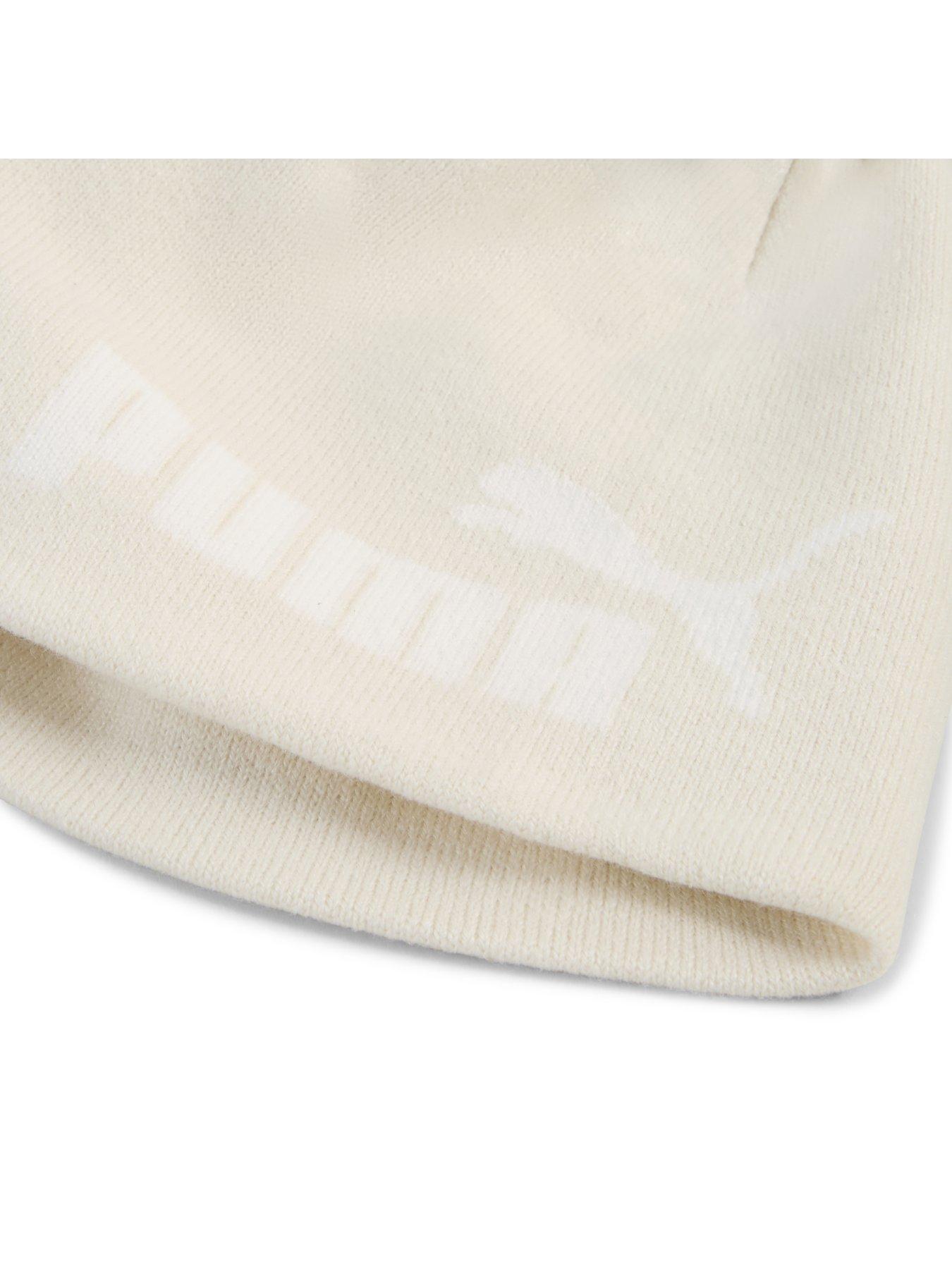 Image 4 of 4 of Puma Essentials Mid Crown Cuffless Beanie - Beige