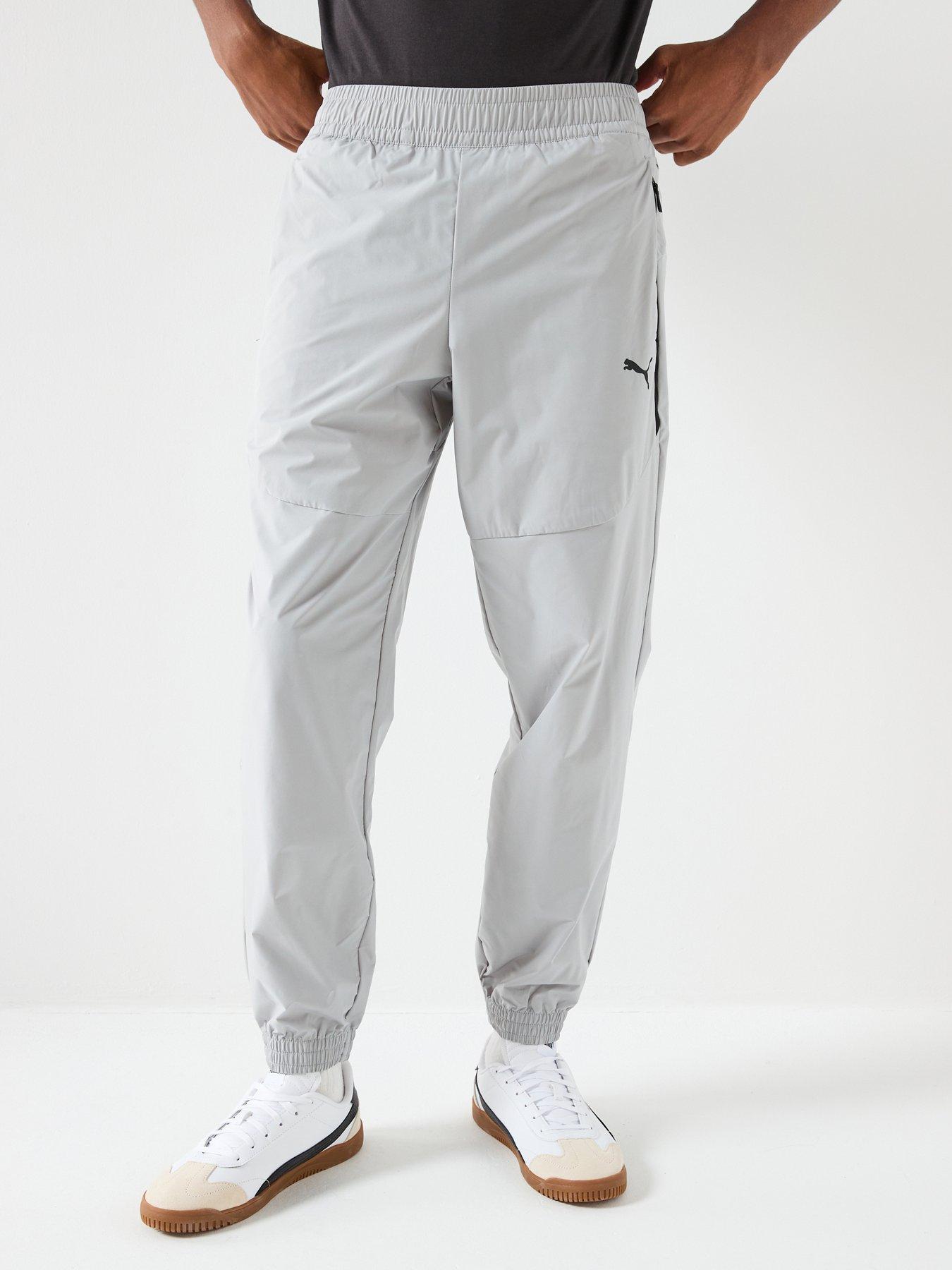 Puma Pumatech Track Pants, Grey, Size L, Men