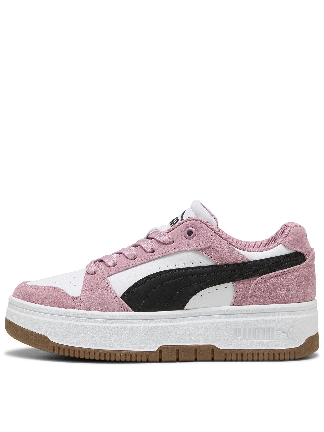 Puma Women's Rebound Femme Low SD Trainers - White