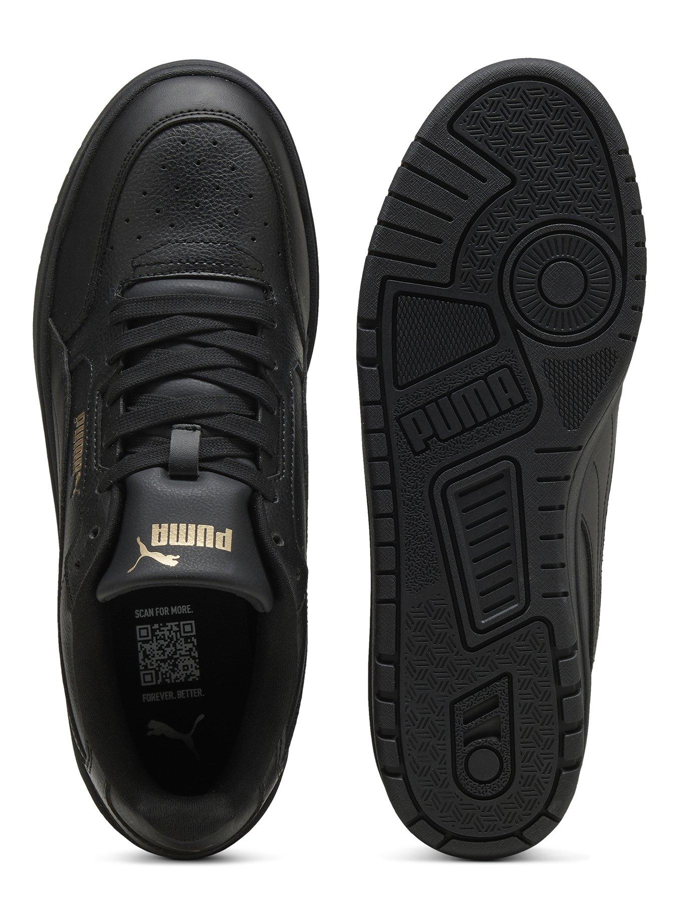 Puma Men's Shuffle Downtown Trainers Black Very