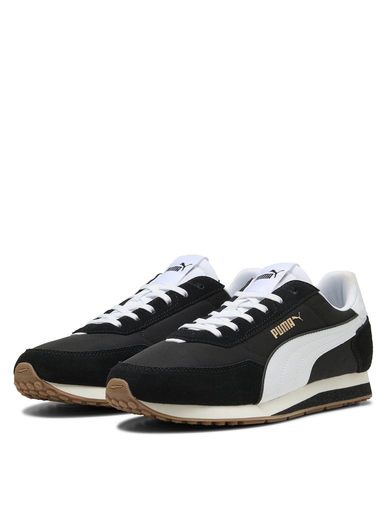 Puma Men's St Miler Rise Trainers - Black | Very